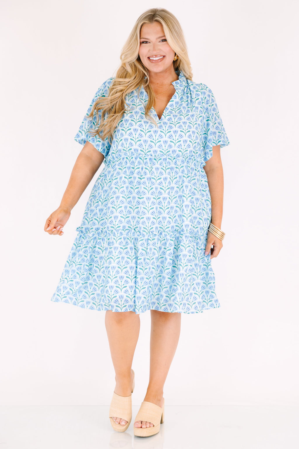 The Edge Dress, Light Blue