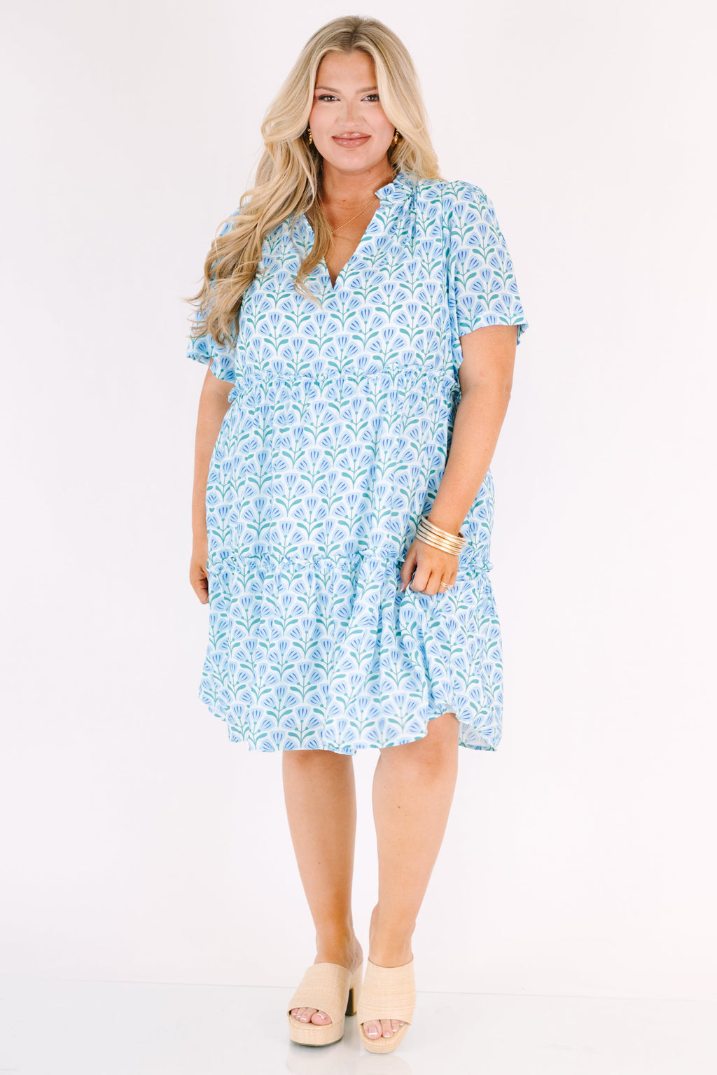 The Edge Dress, Light Blue