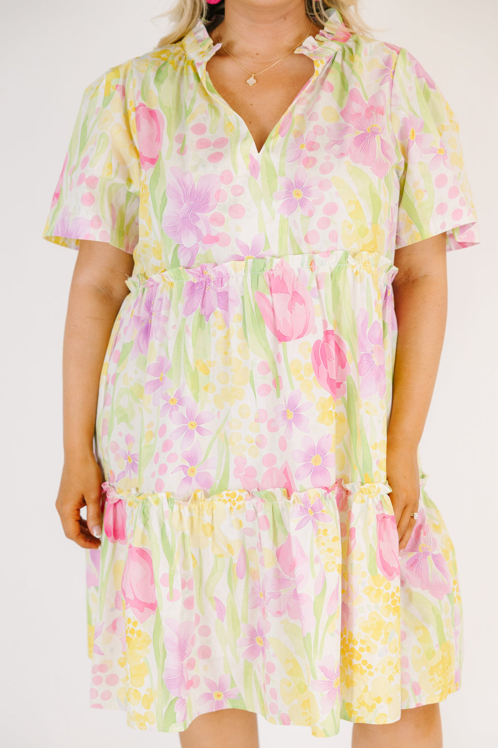 The Edge Dress, Yellow