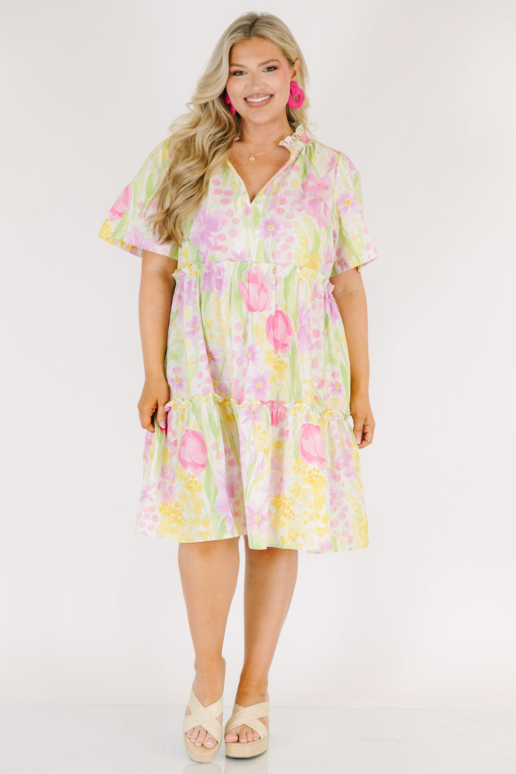 The Edge Dress, Yellow