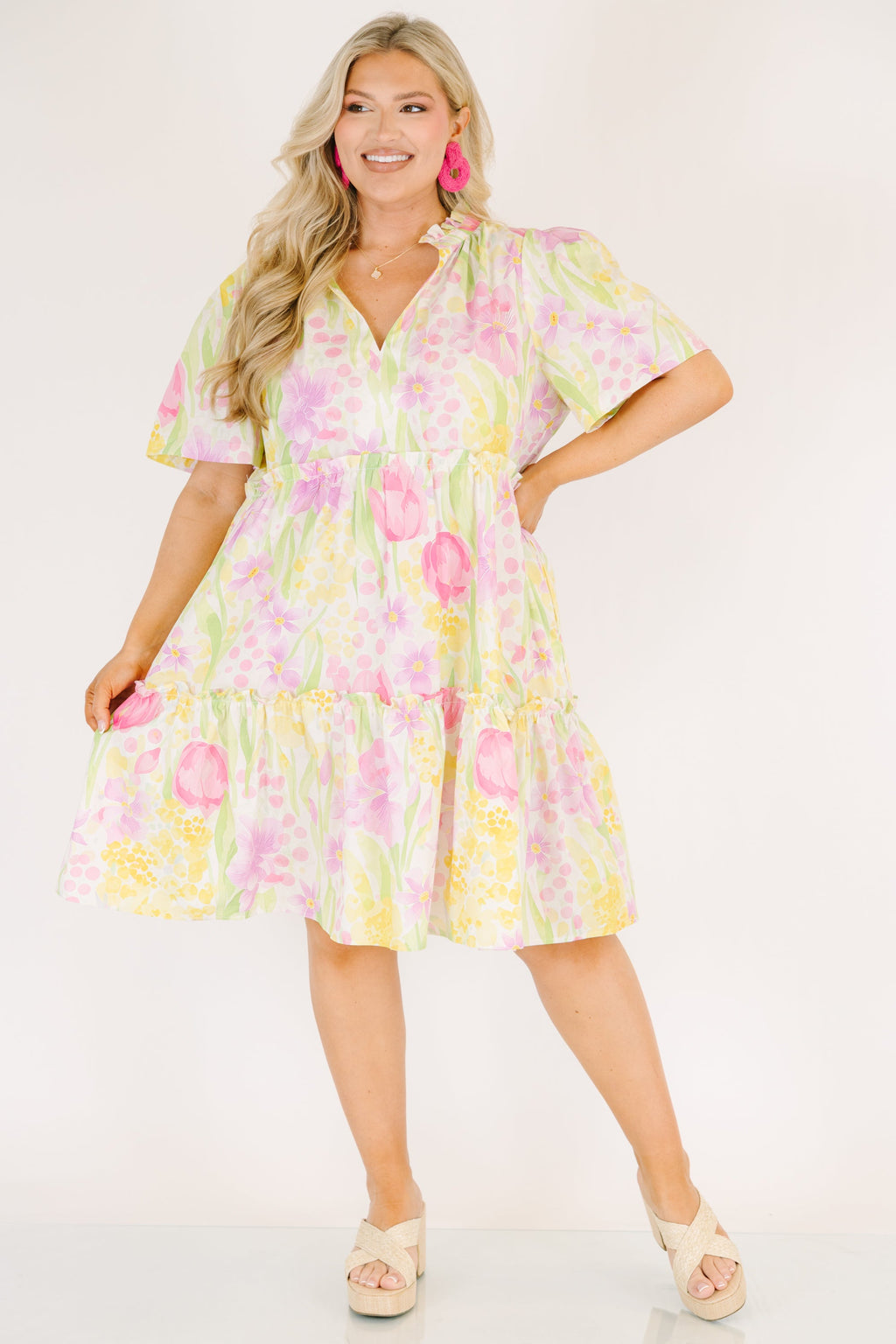 The Edge Dress, Yellow