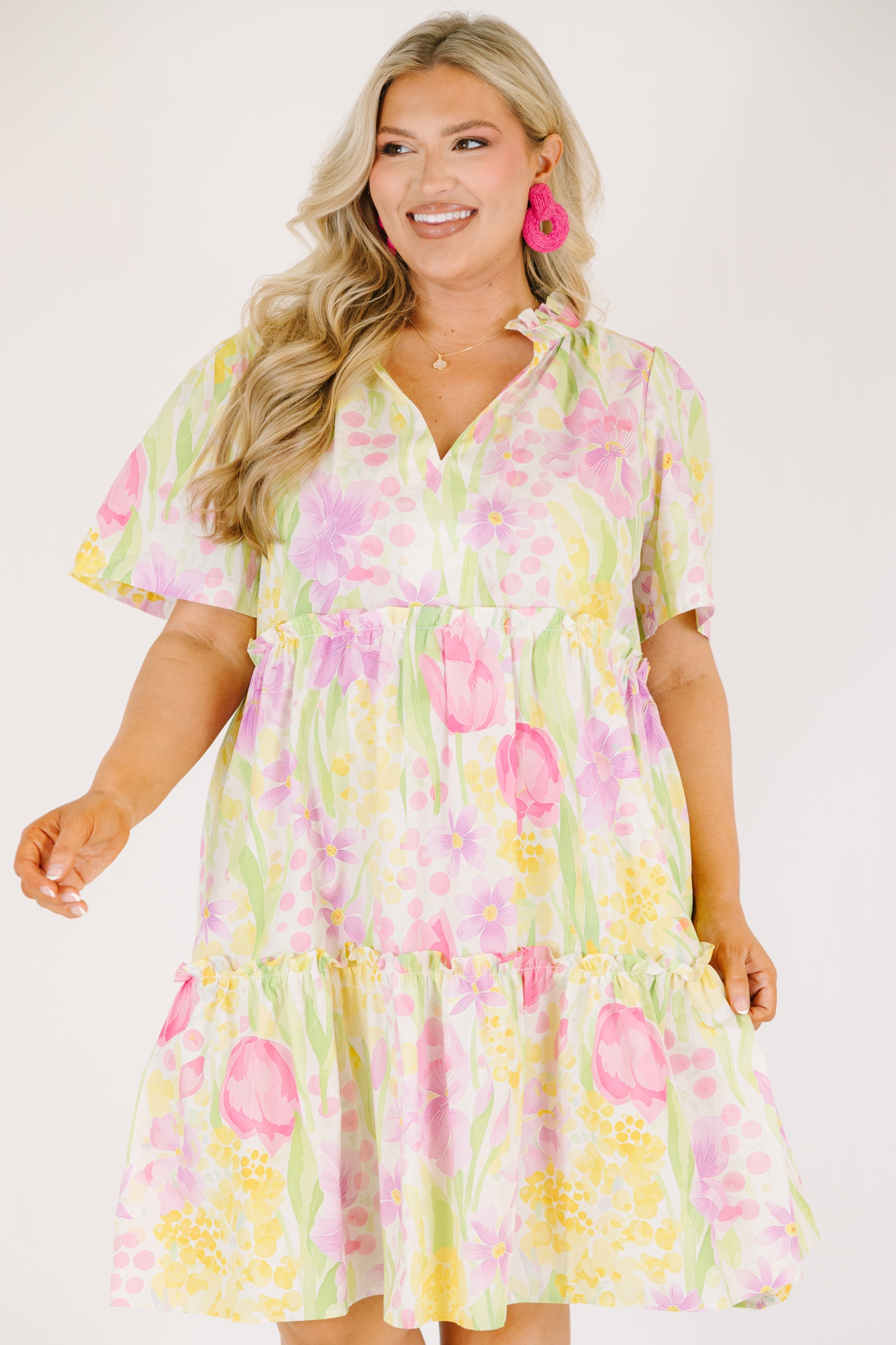 The Edge Dress, Yellow