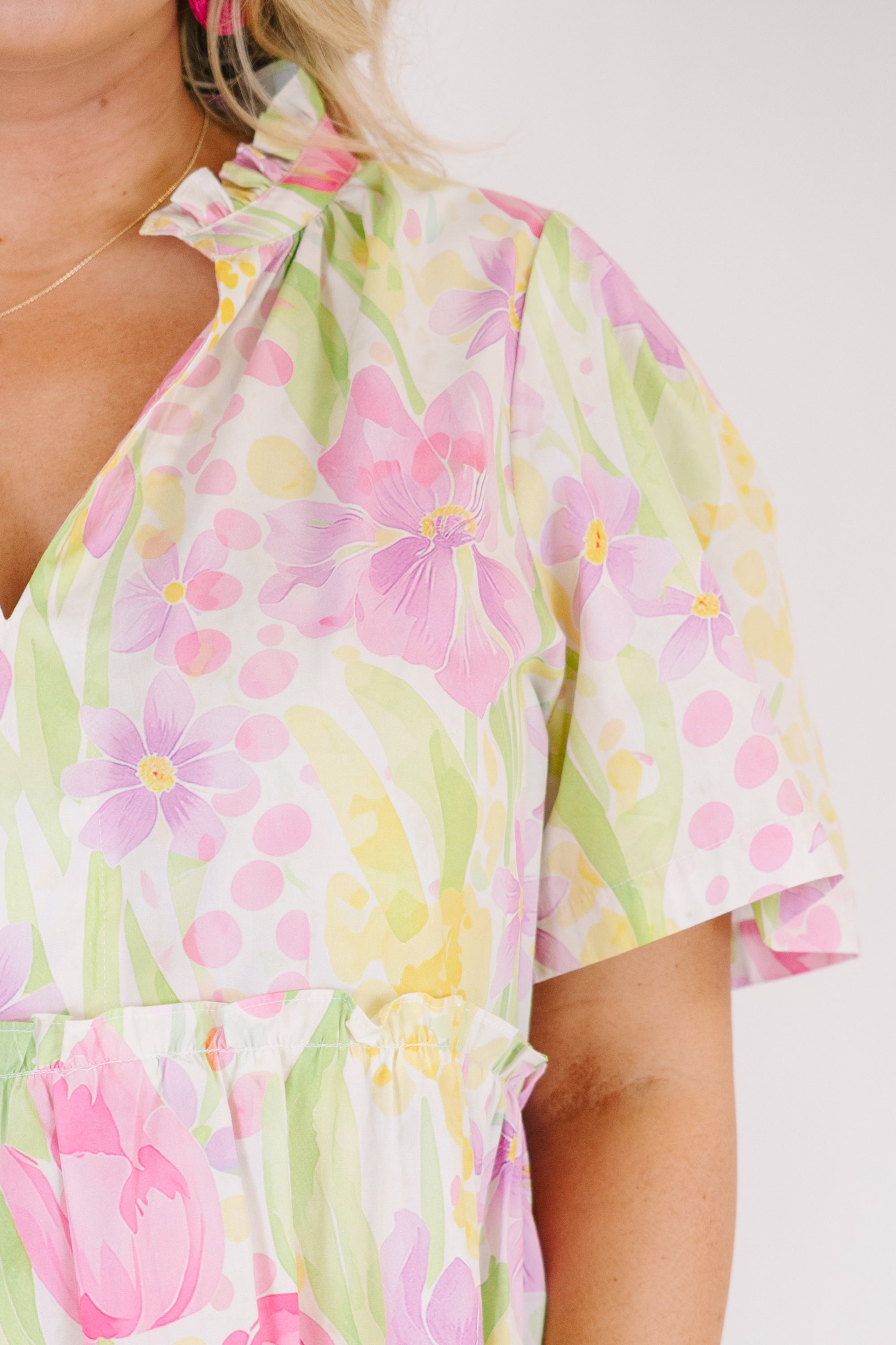 The Edge Dress, Yellow