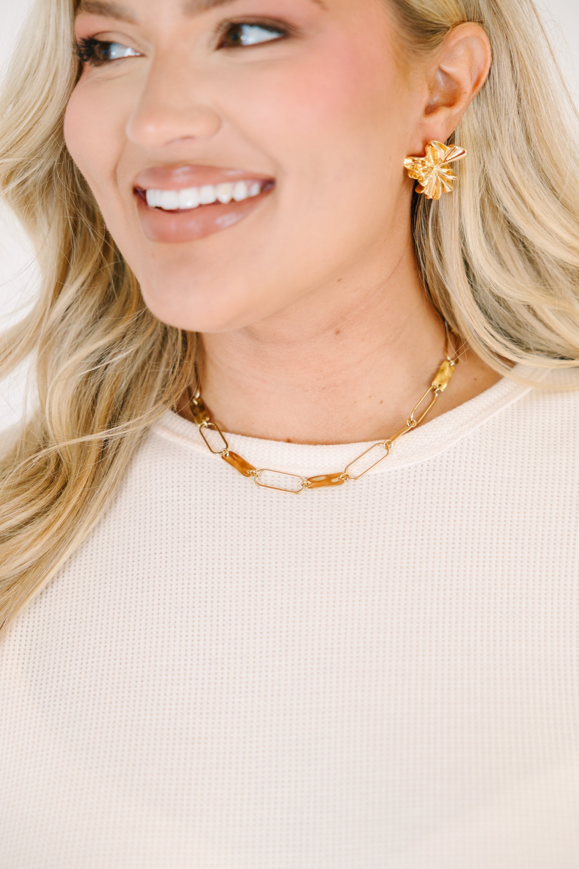 The Everlight Link Necklace, Gold