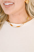 The Everlight Link Necklace, Gold