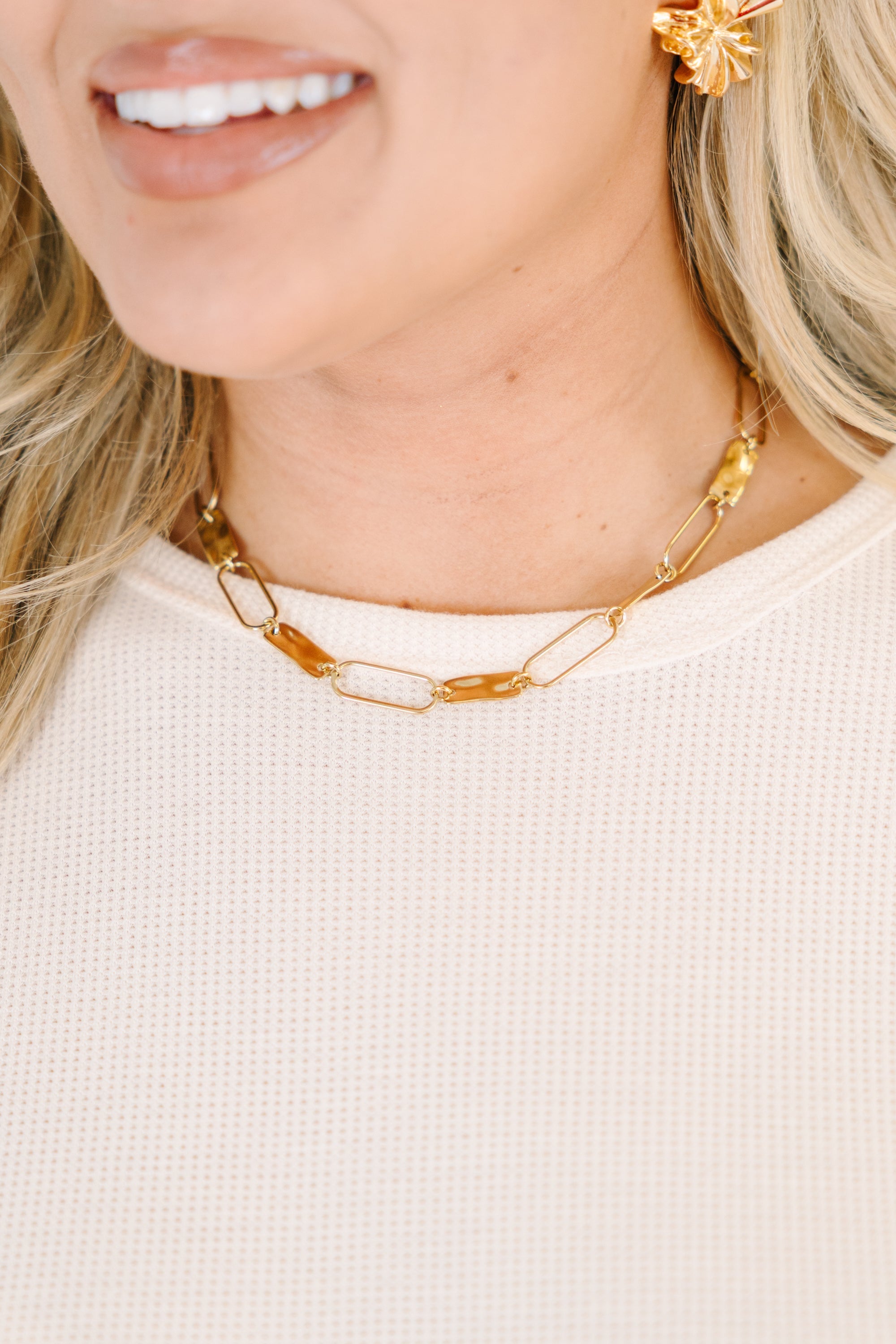 The Everlight Link Necklace, Gold