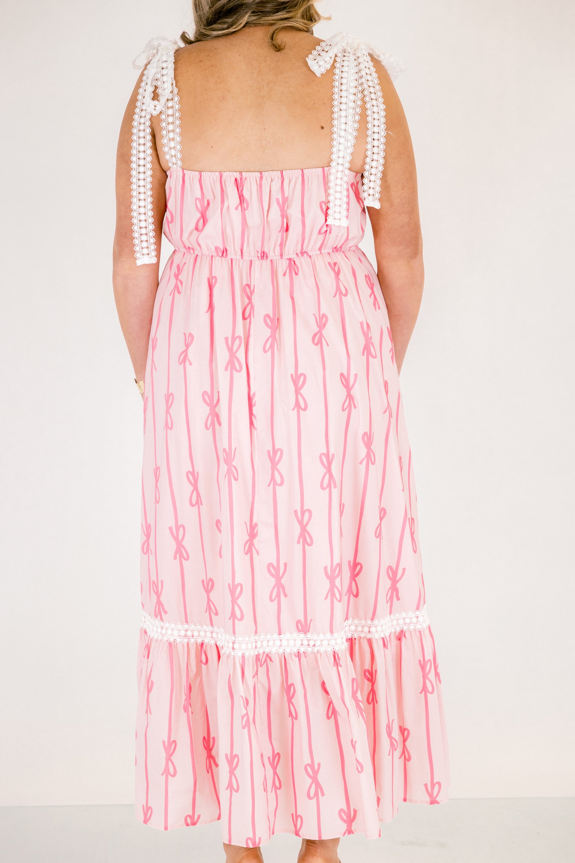 The Garden's Secret Maxi Dress, Pink