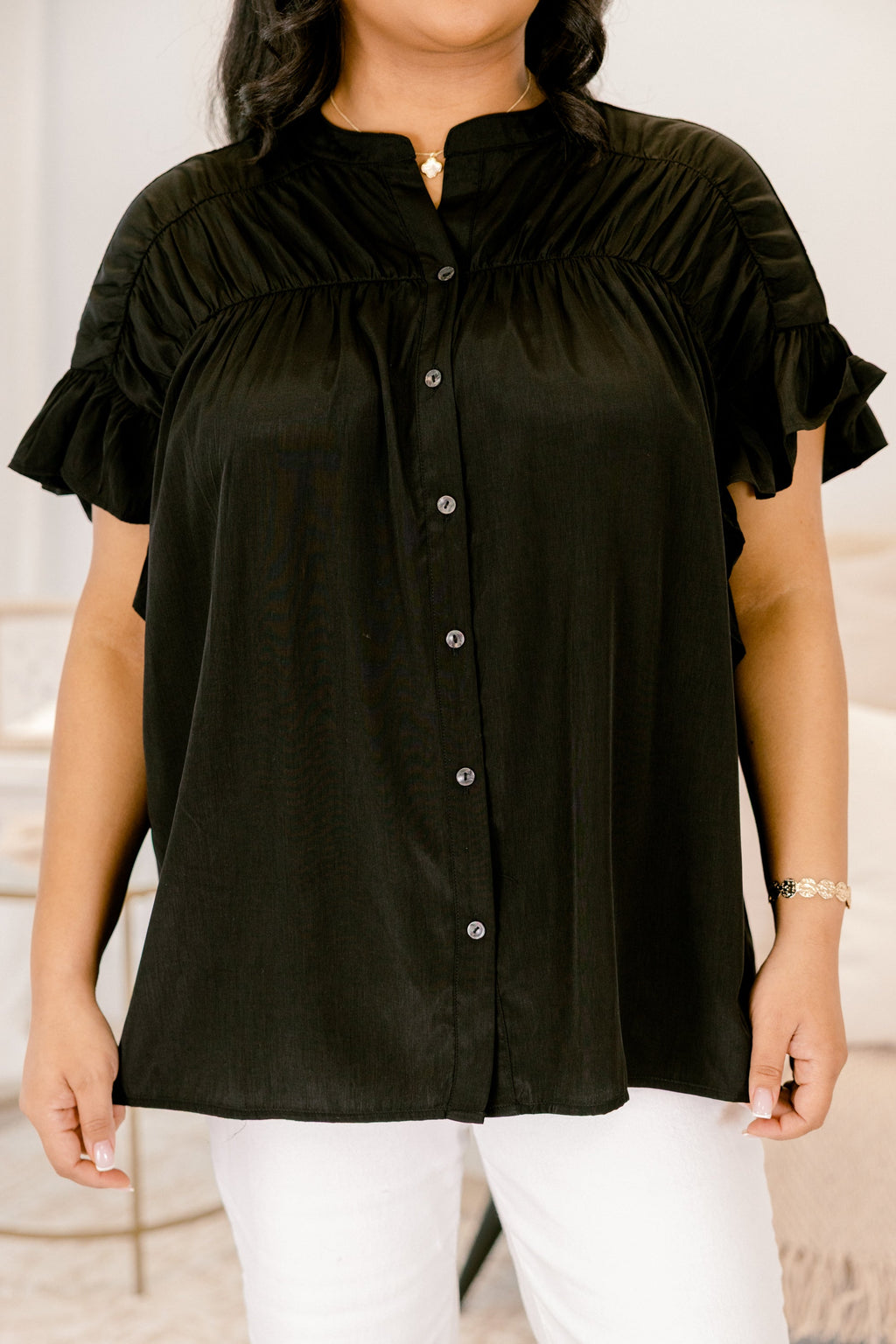 The Misfortunes Of Life Top, Black