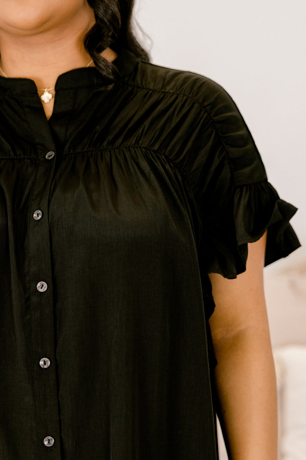 The Misfortunes Of Life Top, Black
