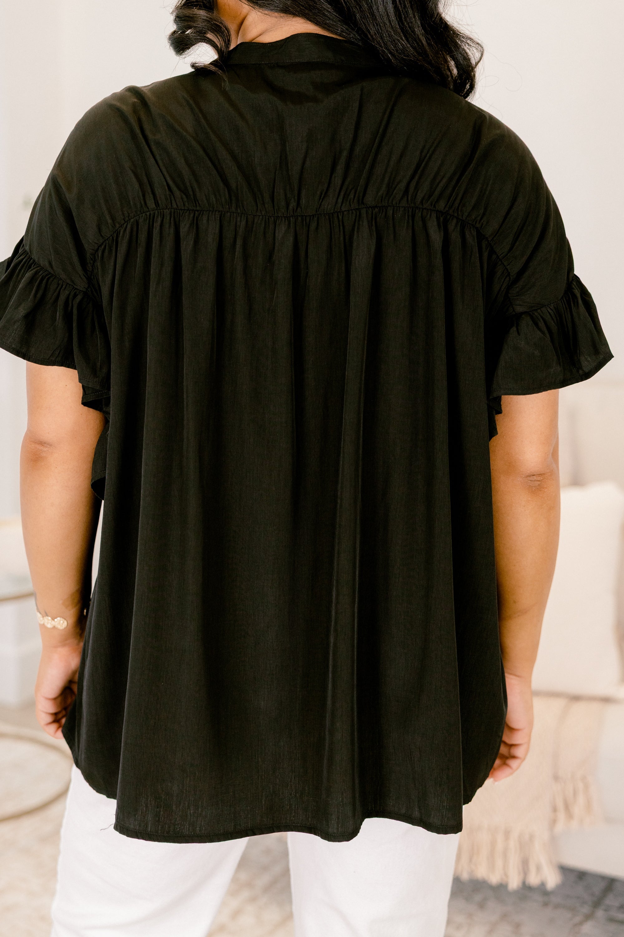 The Misfortunes Of Life Top, Black