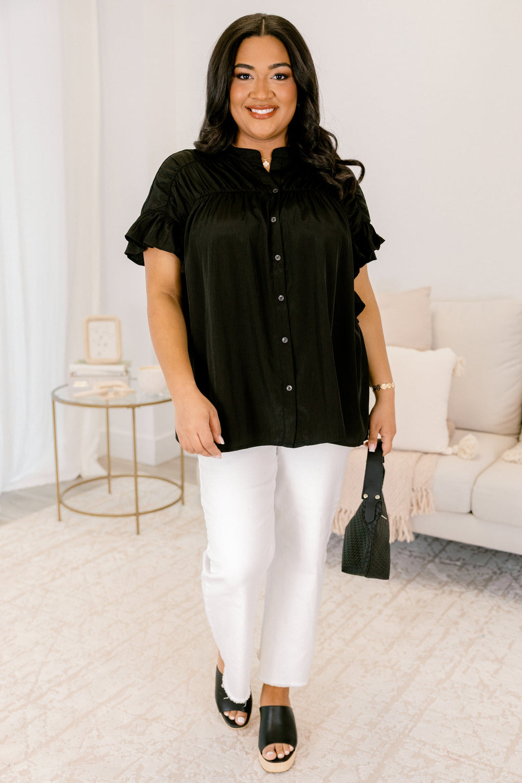 The Misfortunes Of Life Top, Black