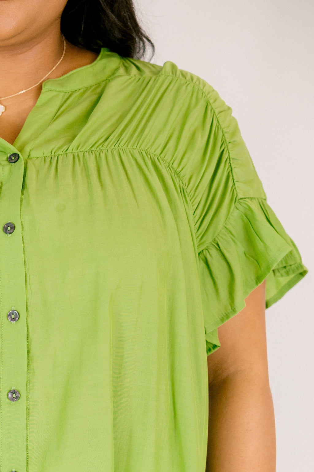 The Misfortunes Of Life Top, Green