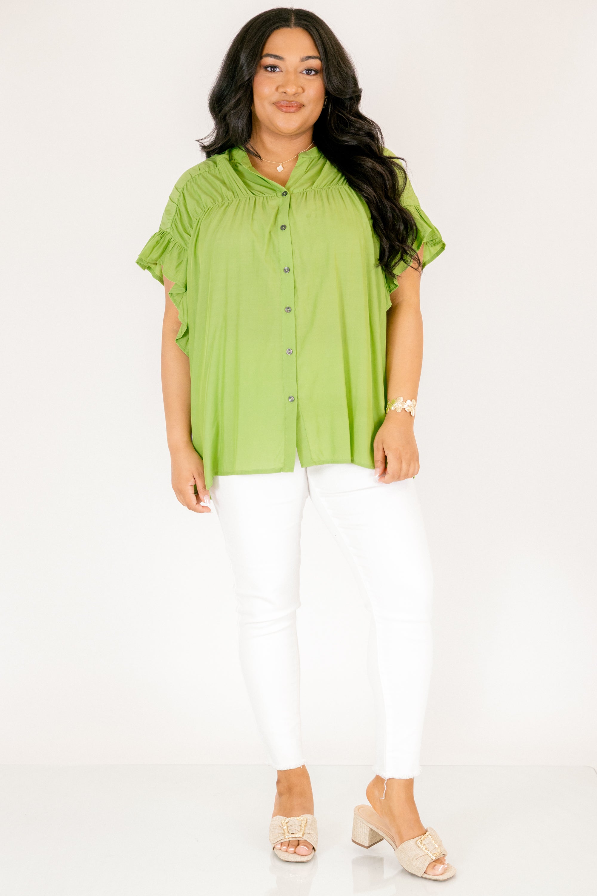 The Misfortunes Of Life Top, Green