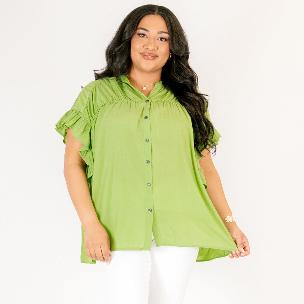The Misfortunes Of Life Top, Green