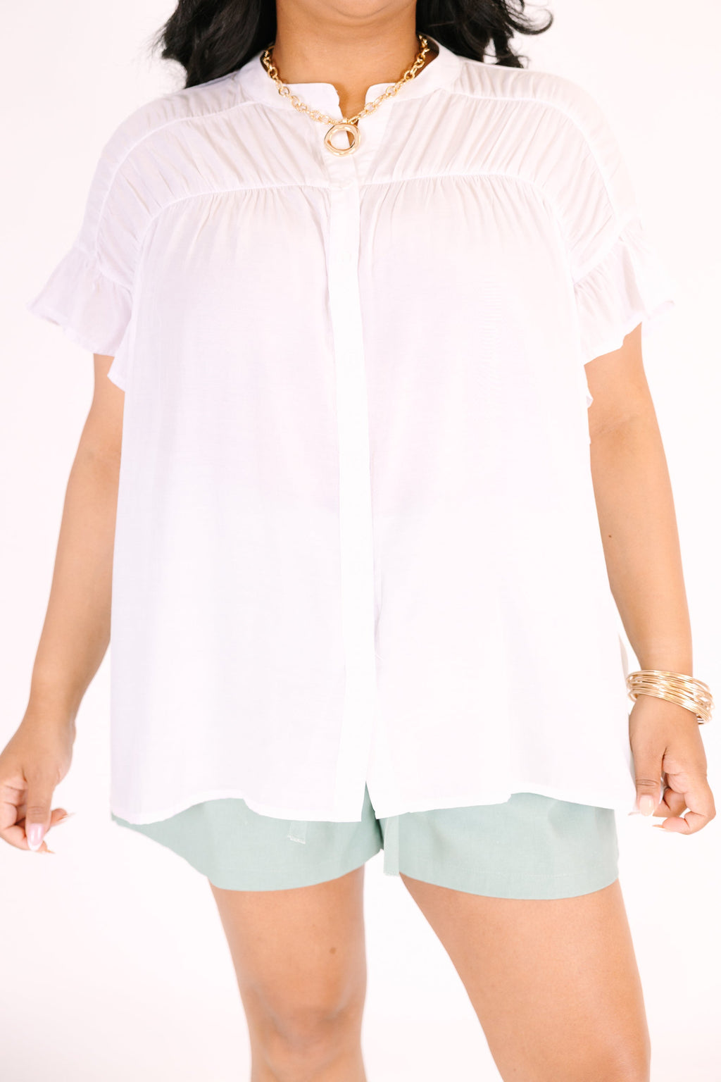 The Misfortunes Of Life Top, Ivory