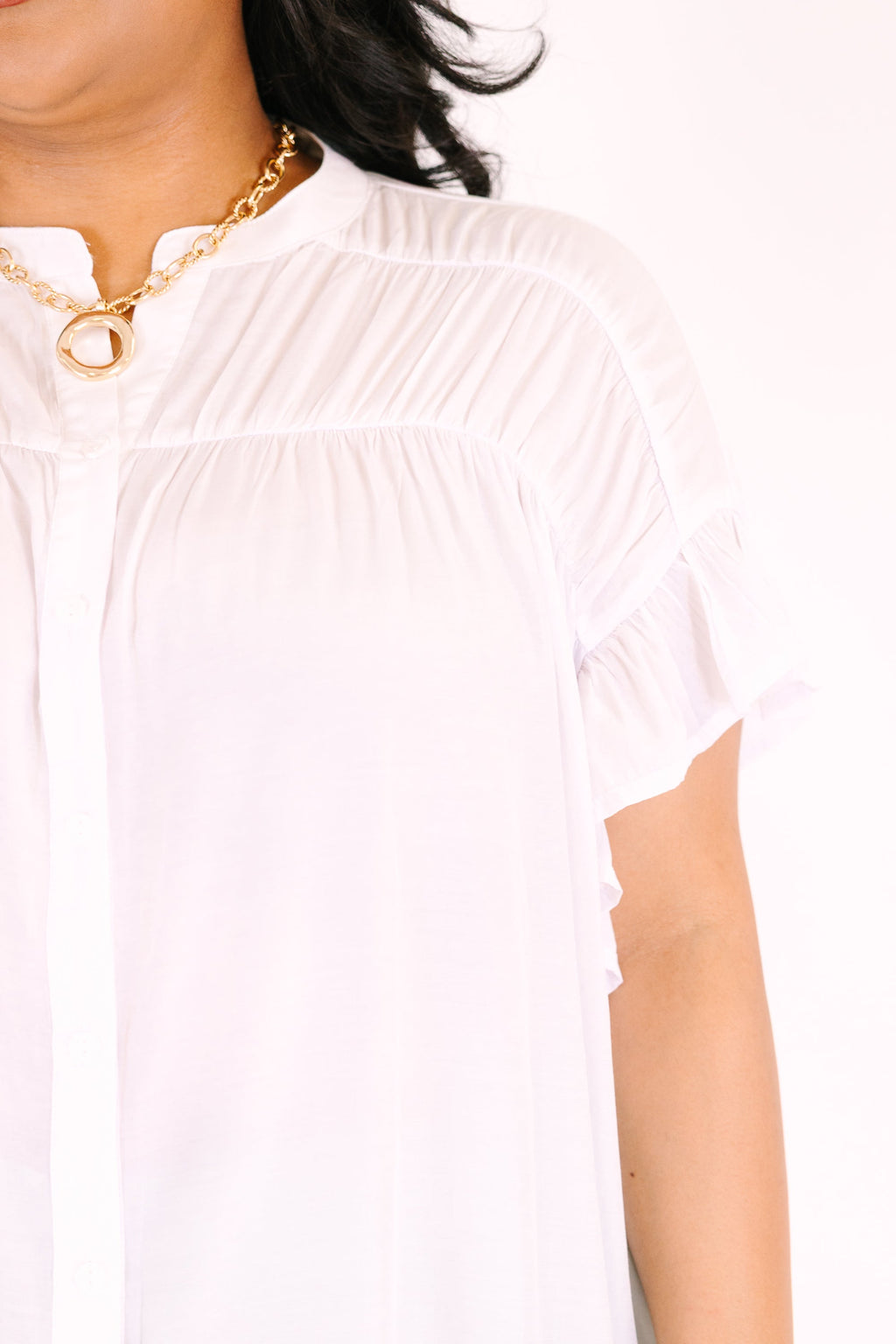 The Misfortunes Of Life Top, Ivory