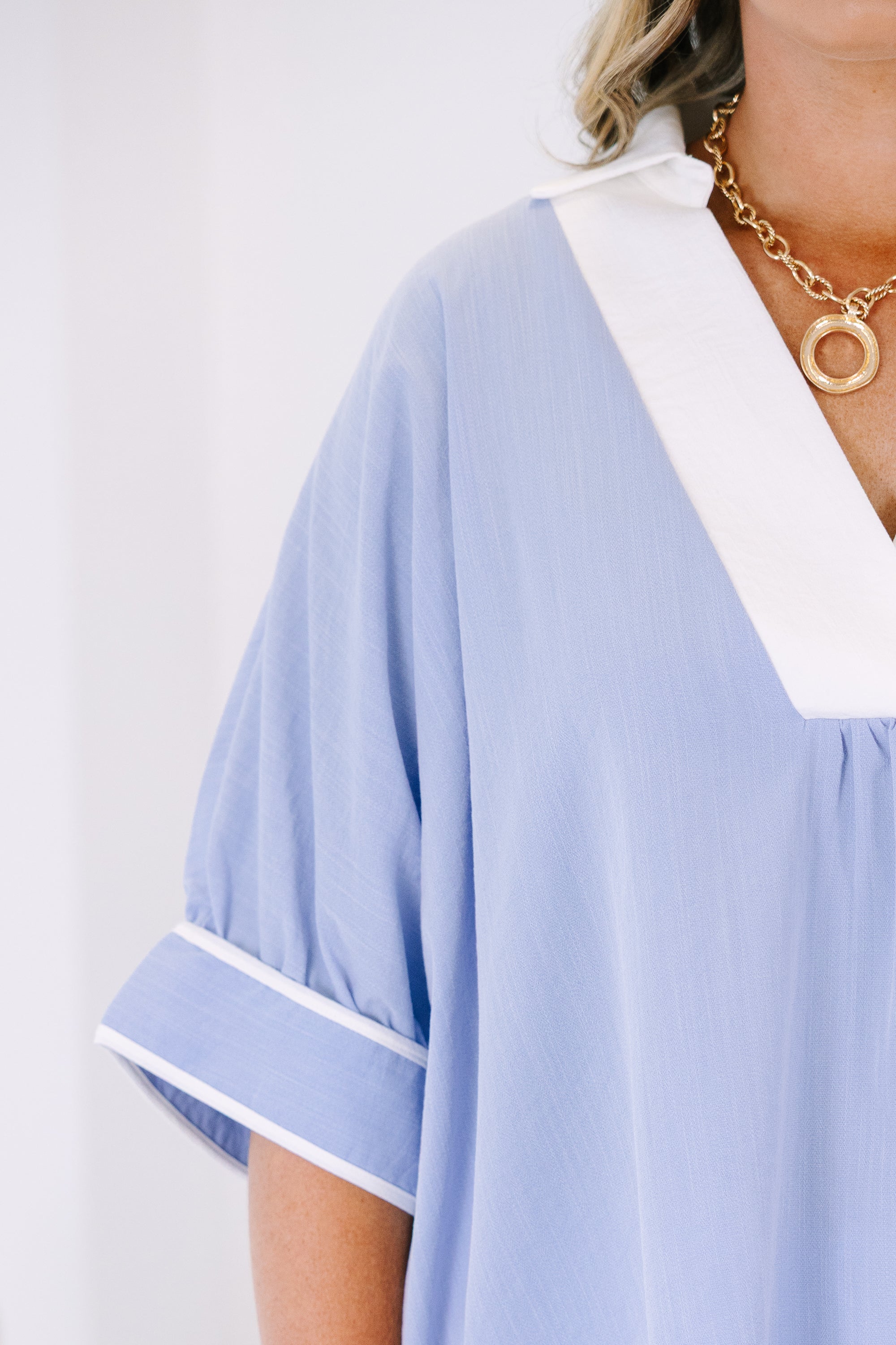 The Perfect Plan Top, Blue