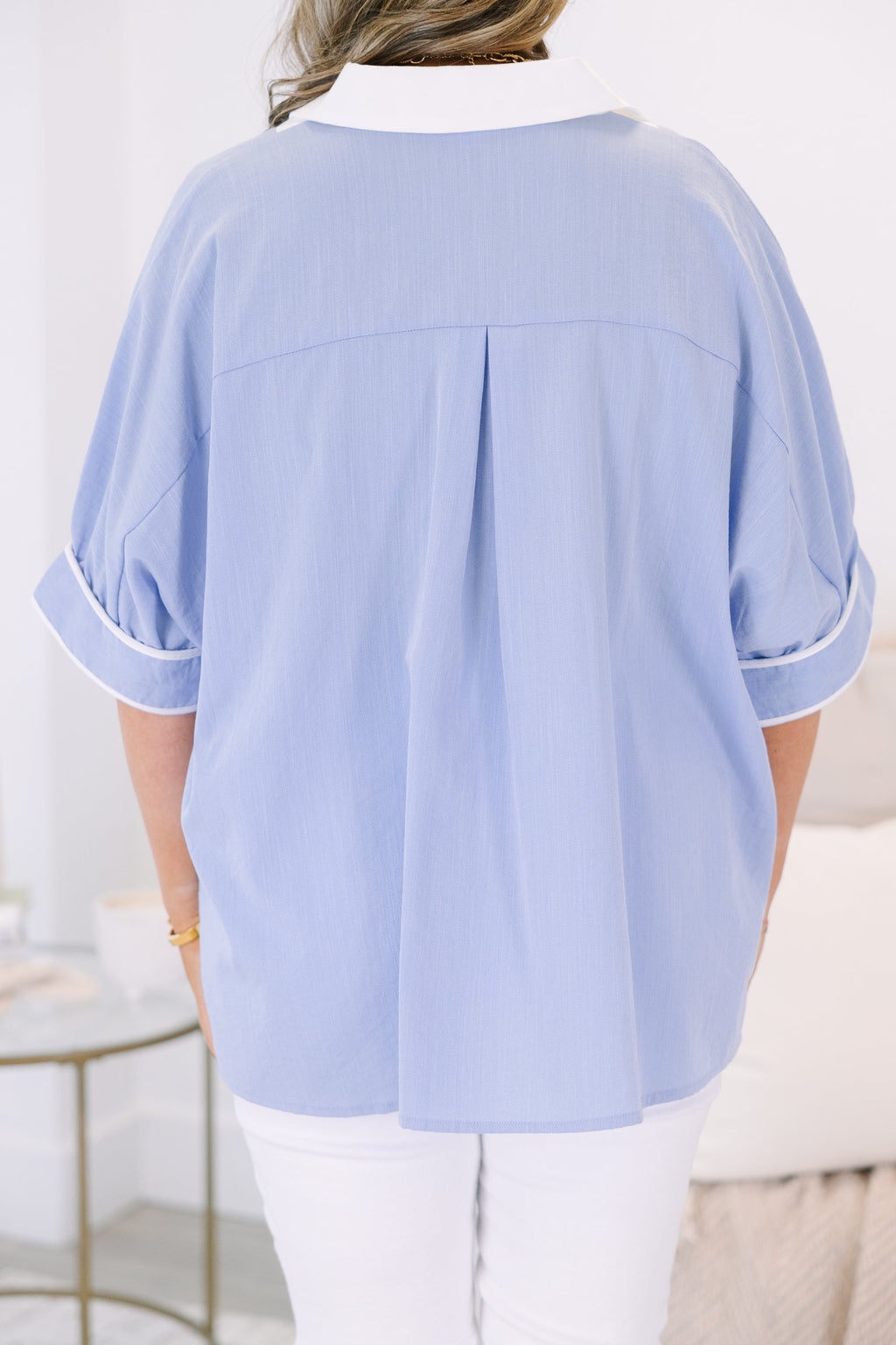 The Perfect Plan Top, Blue
