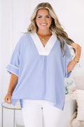 The Perfect Plan Top, Blue