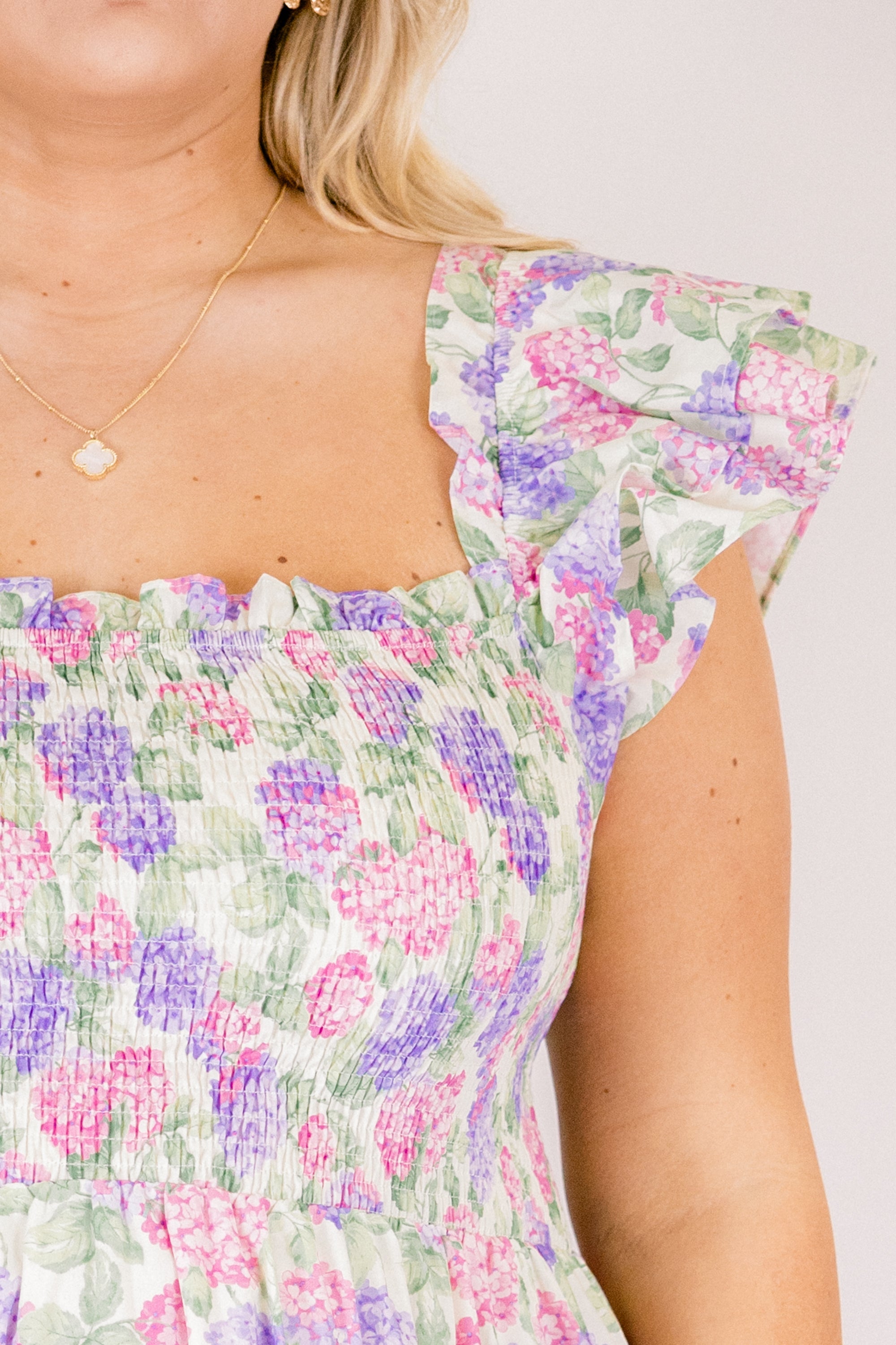 The Wildflower's Song Maxi Dress, Pink Lilac Mix