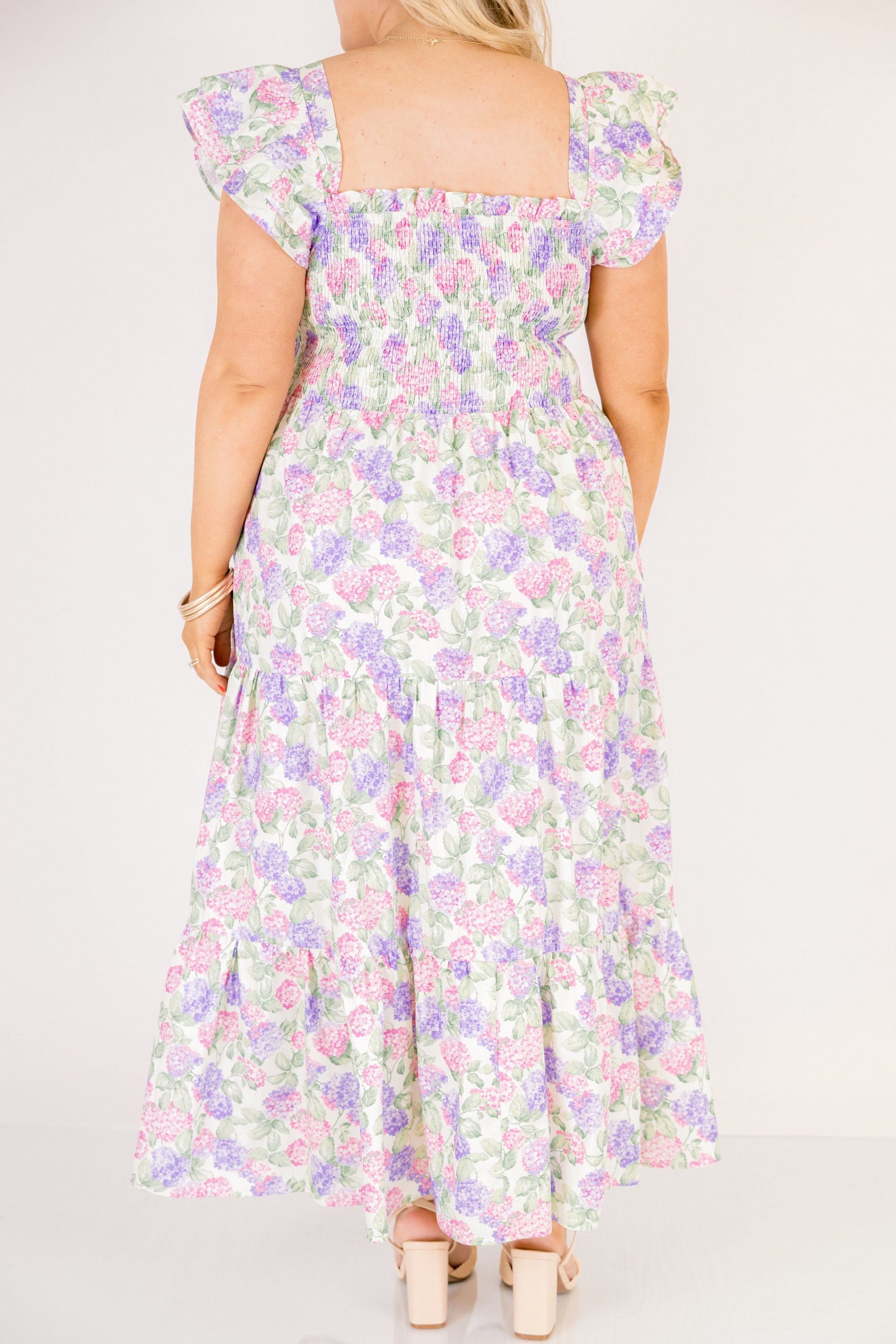 The Wildflower's Song Maxi Dress, Pink Lilac Mix