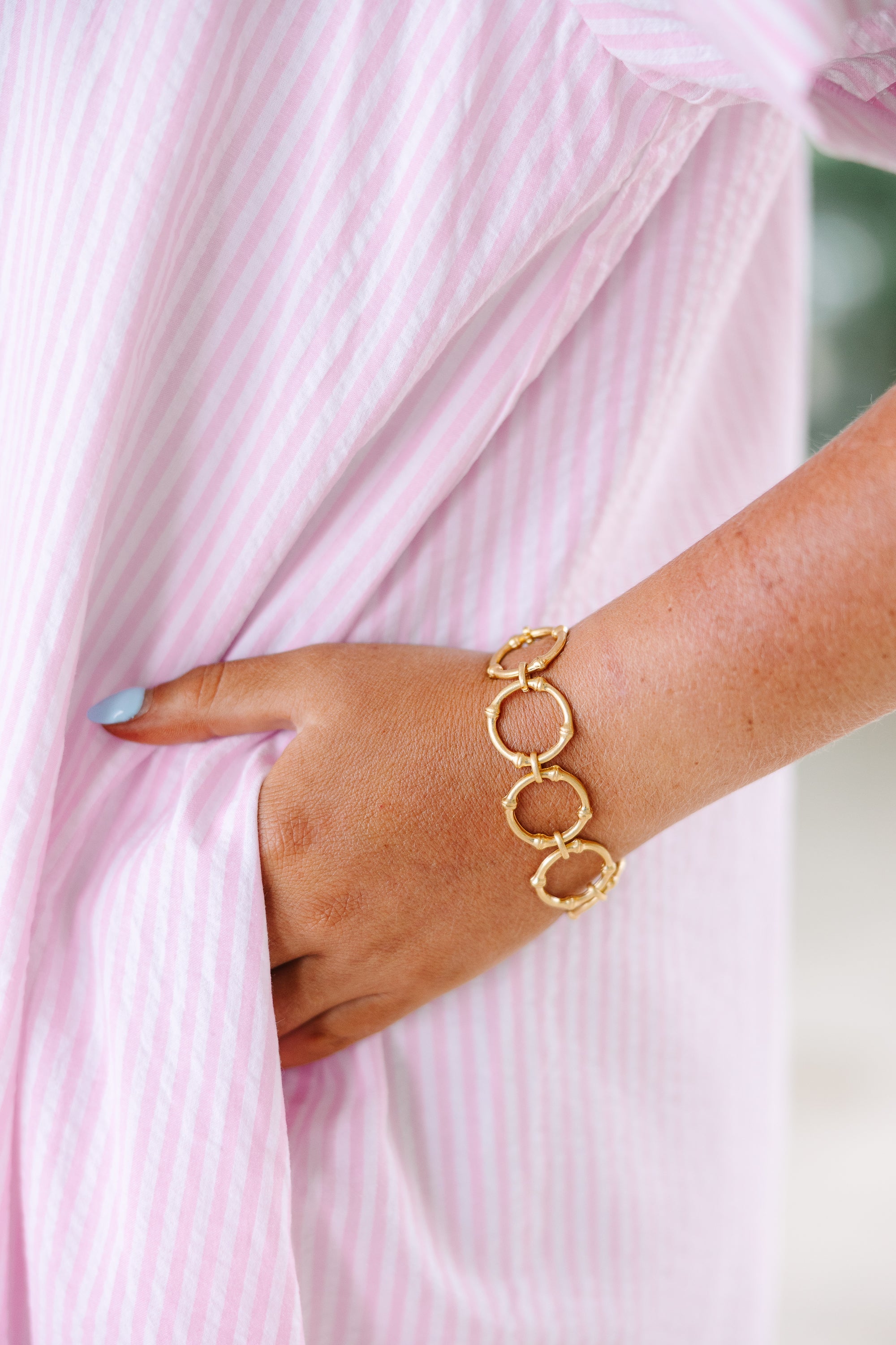 Timeless Touch Bracelet, Gold
