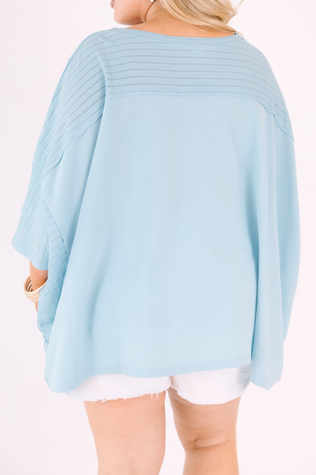 To Be Frank Top, Blue