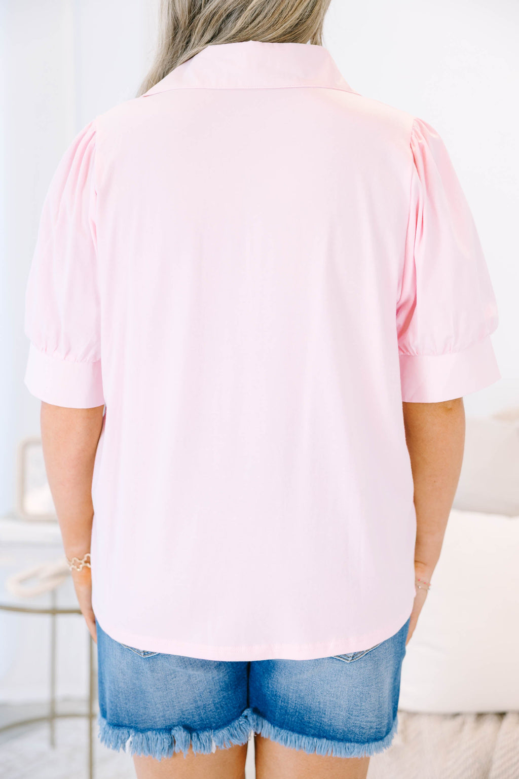 Told You So Top, Powder Pink