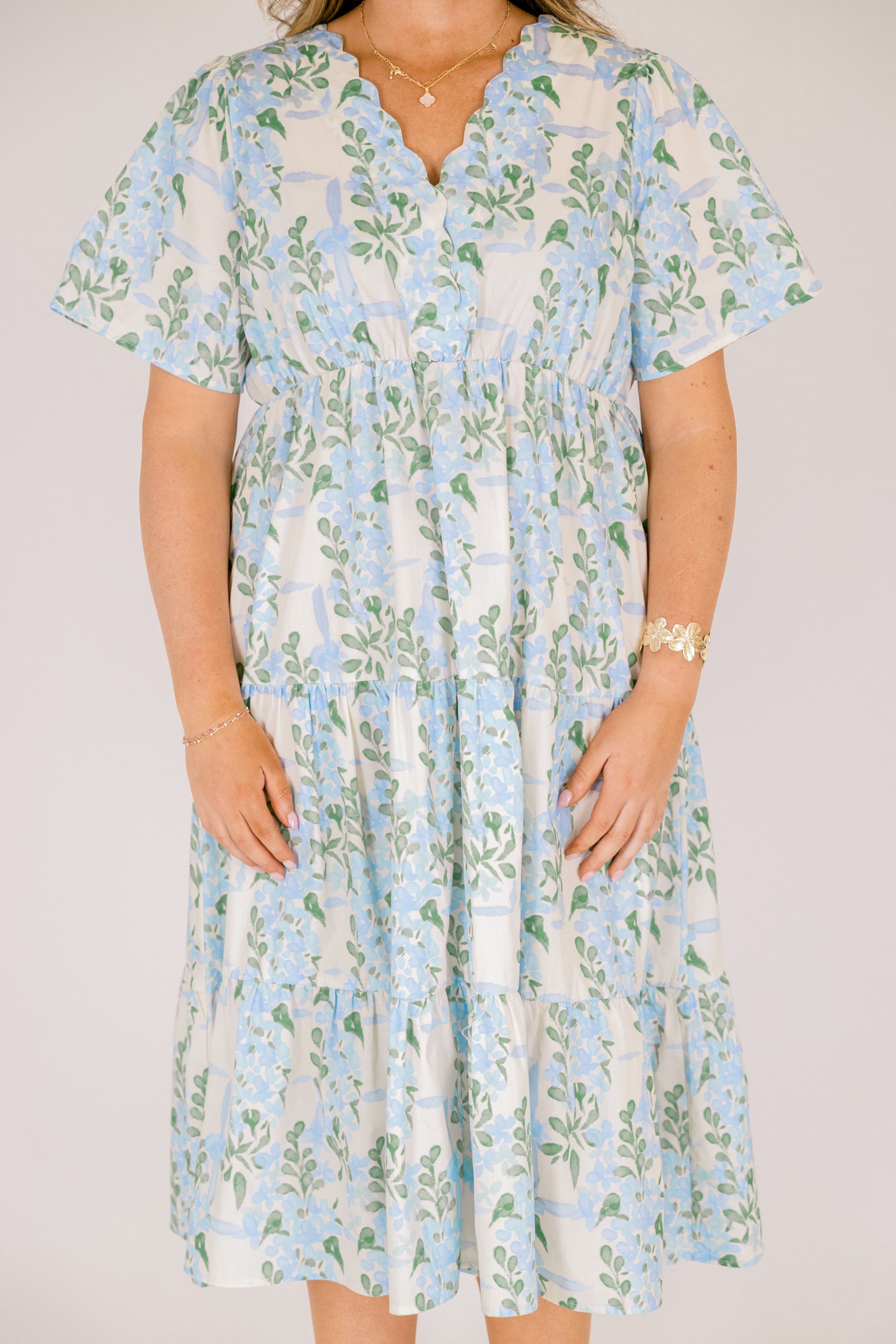 Tomorrow Will Come Dress, Blue