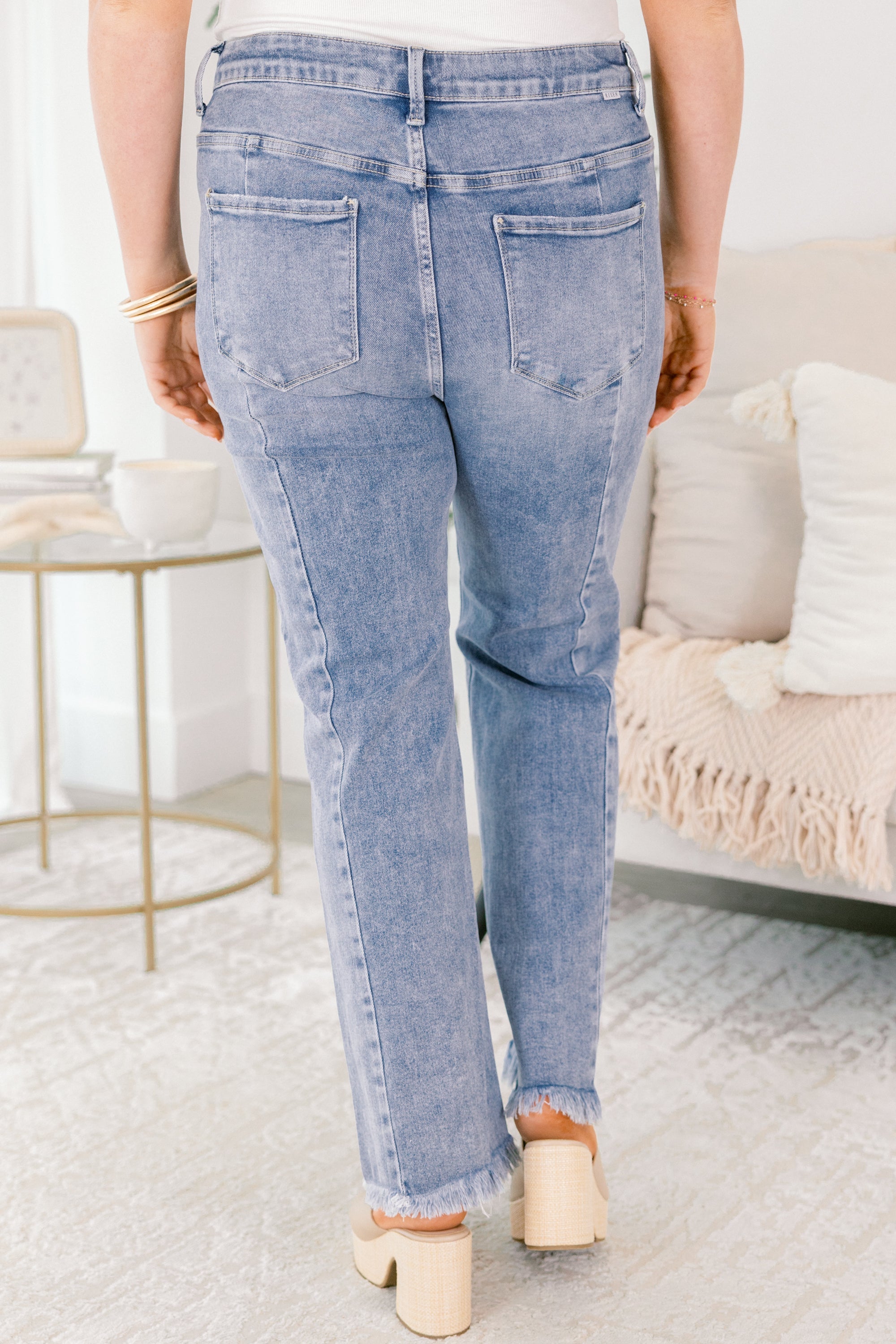 To Strut Or Not To Strut Jeans, Light Wash