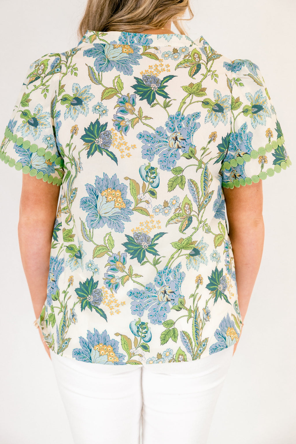 Treading Lightly Top, Green