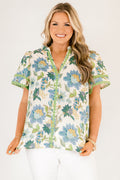 Treading Lightly Top, Green