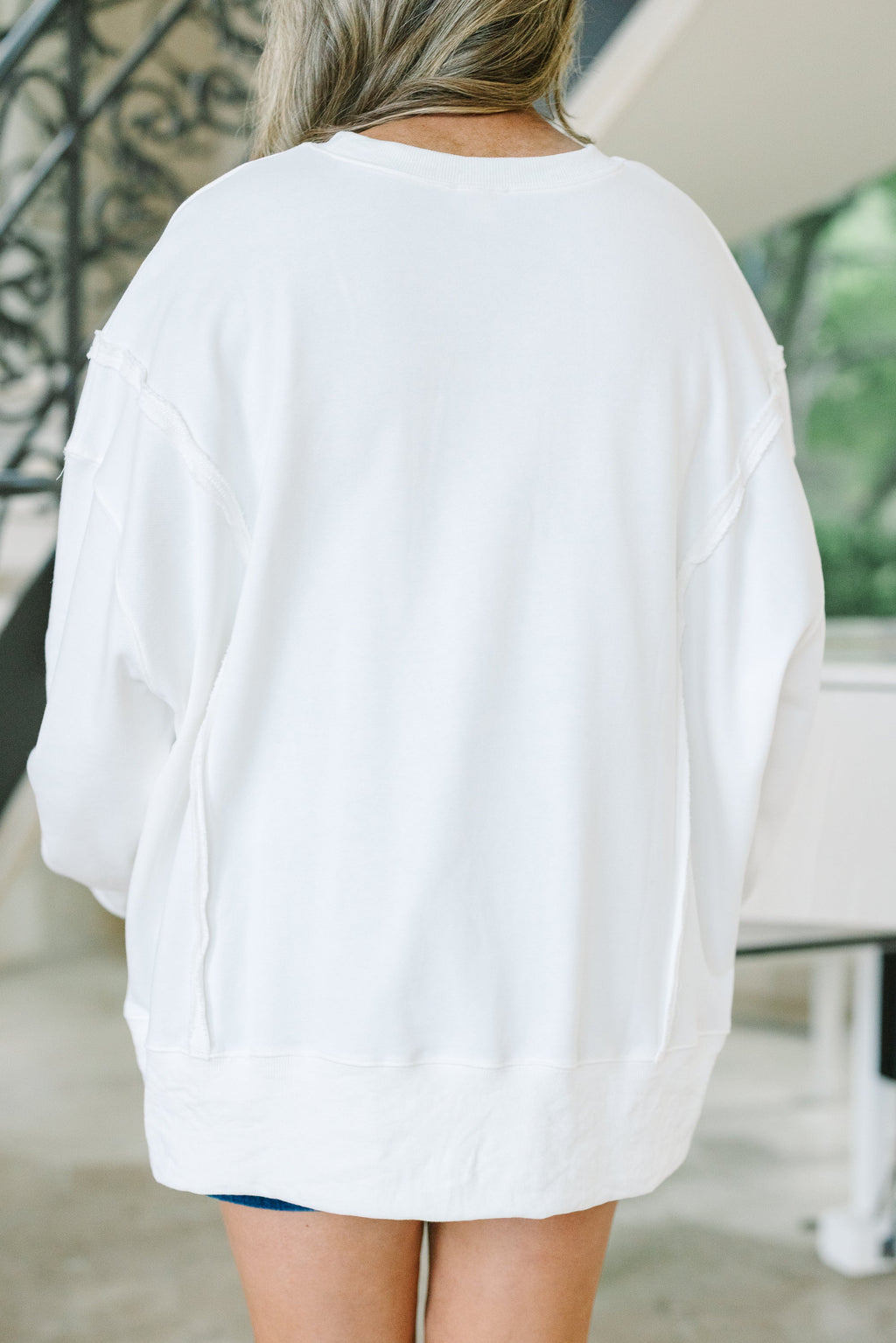 True American Spirit Comfy Crew, Ivory