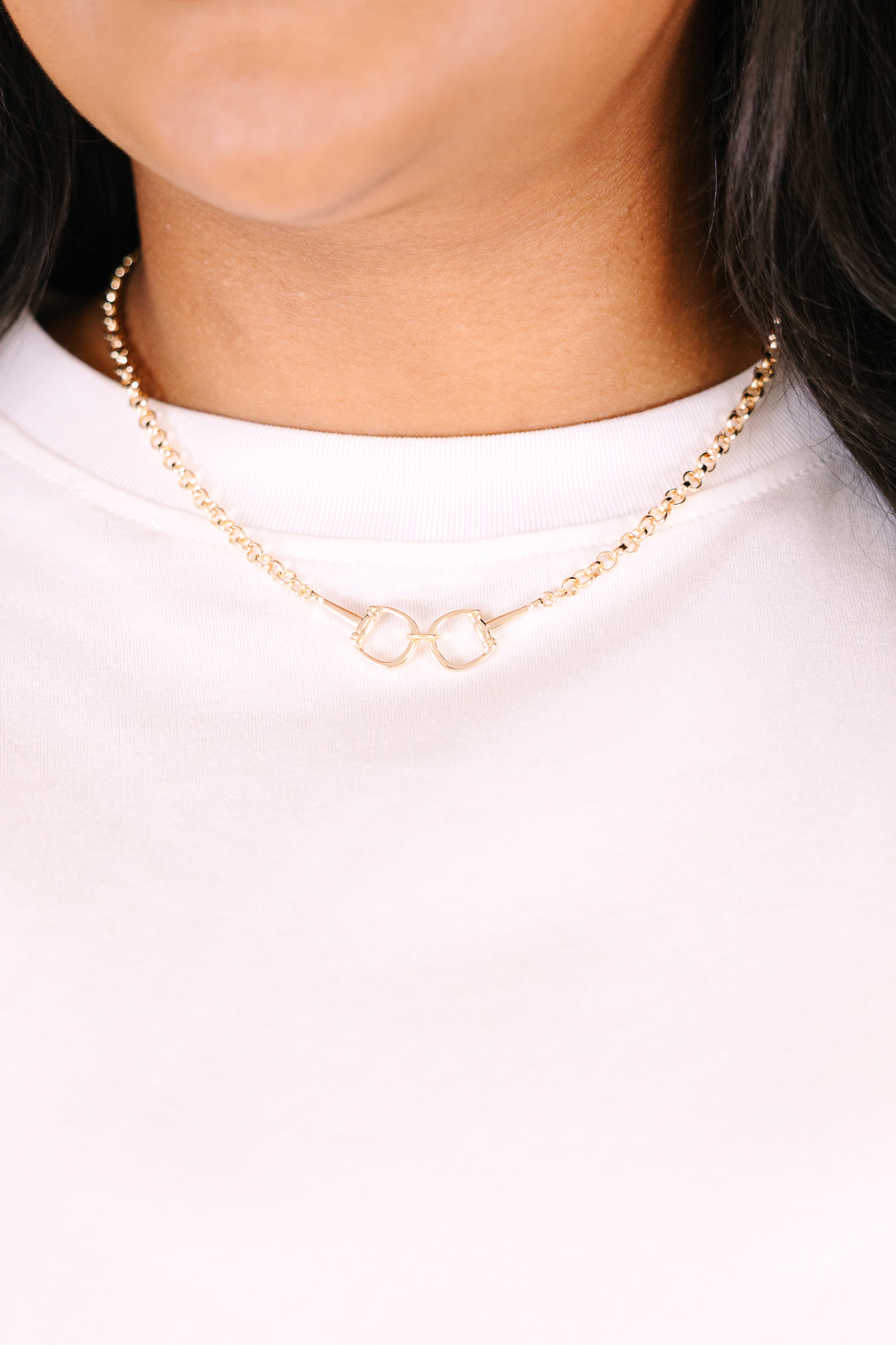 Trust Me On This Necklace, Gold