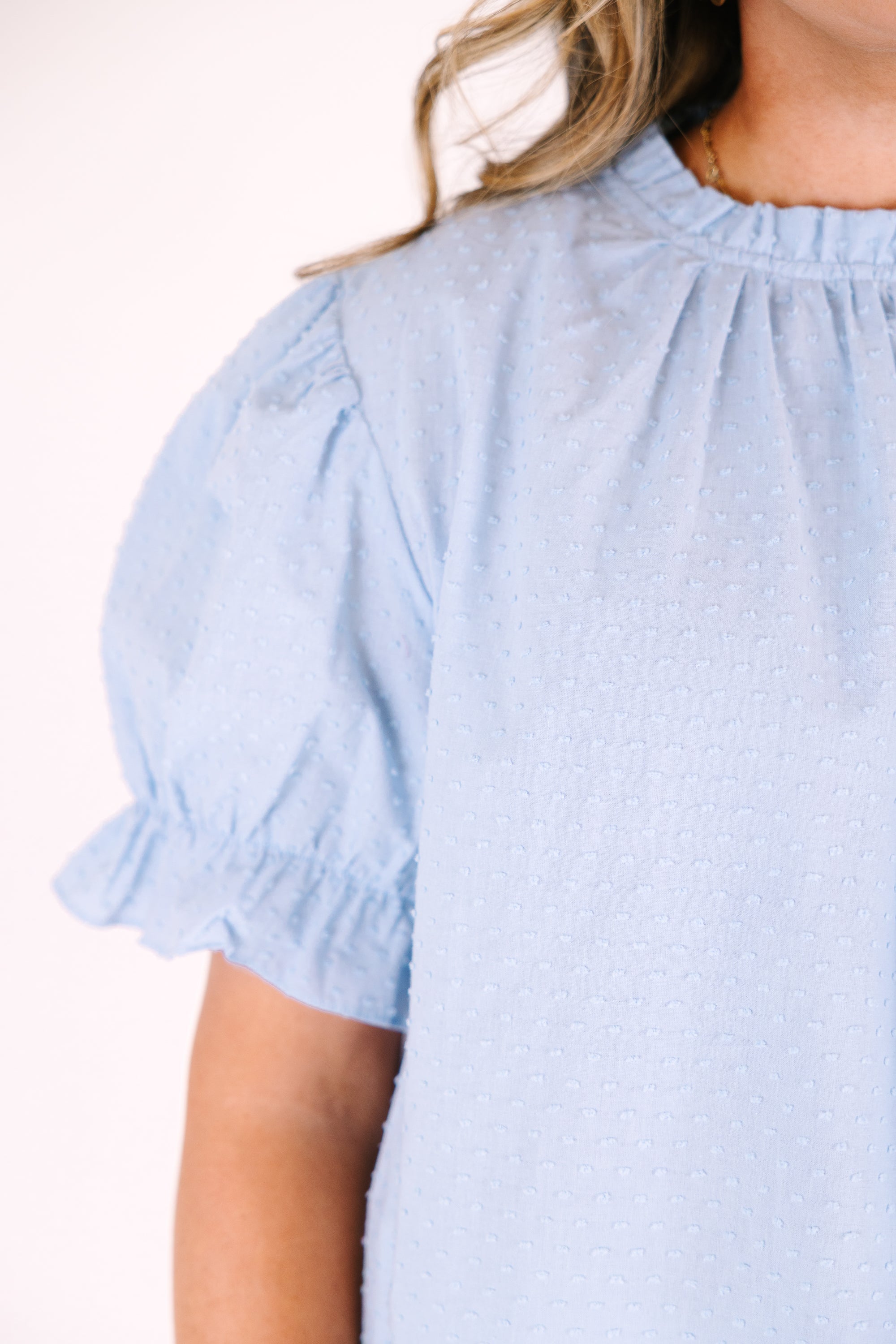 Easy Days Top, Light Blue