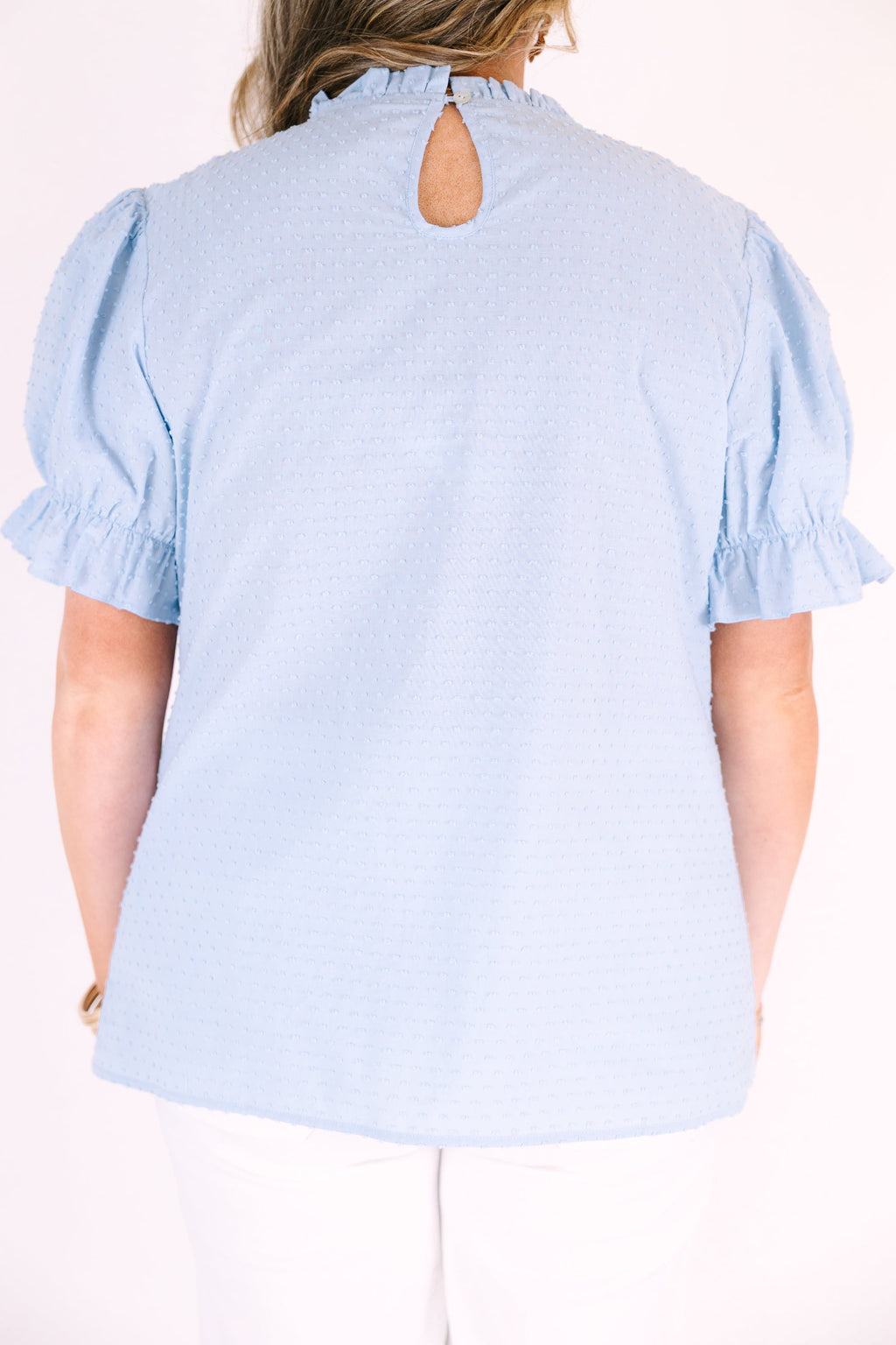 Easy Days Top, Light Blue