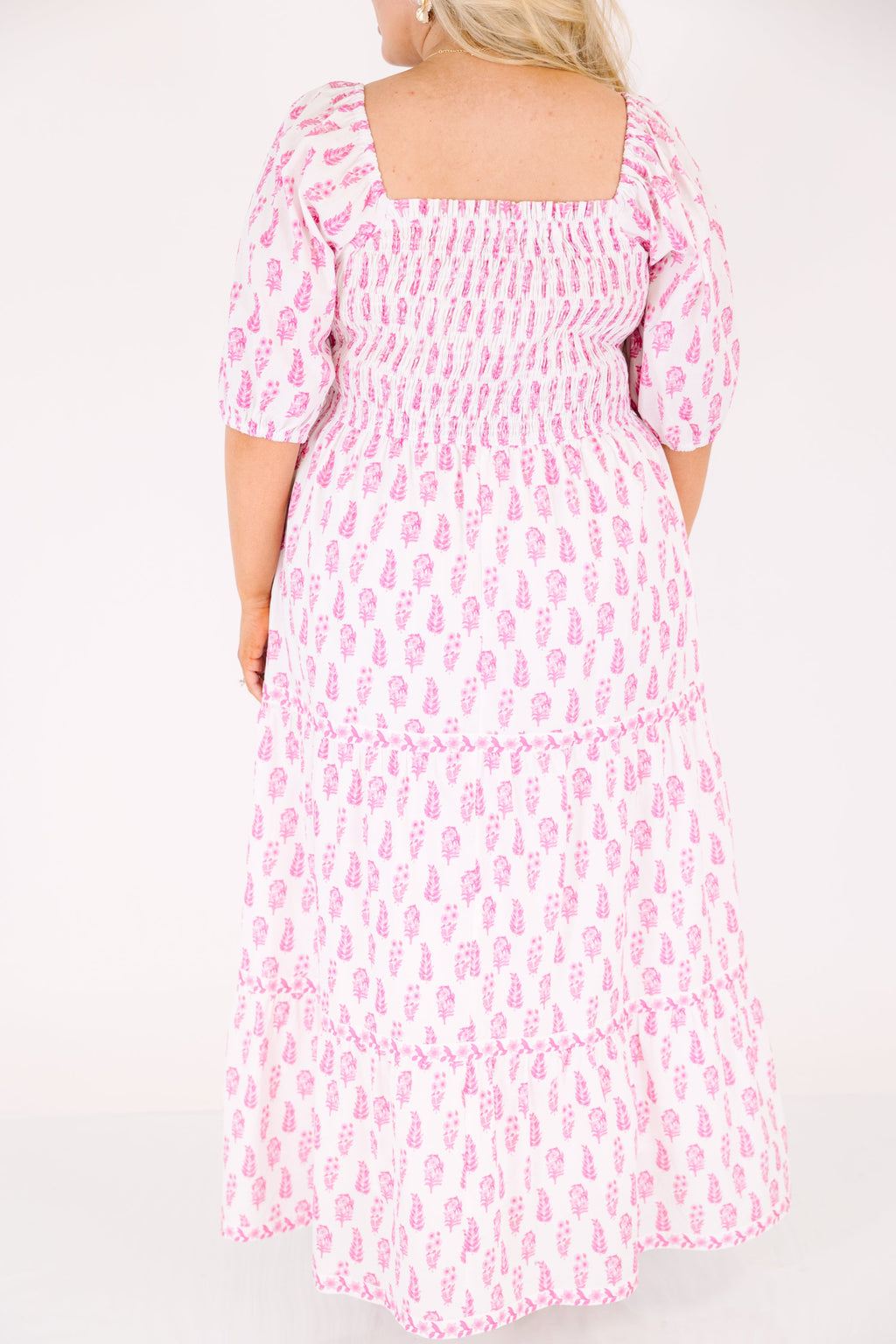 Under The Hibiscus Maxi Dress, Pink