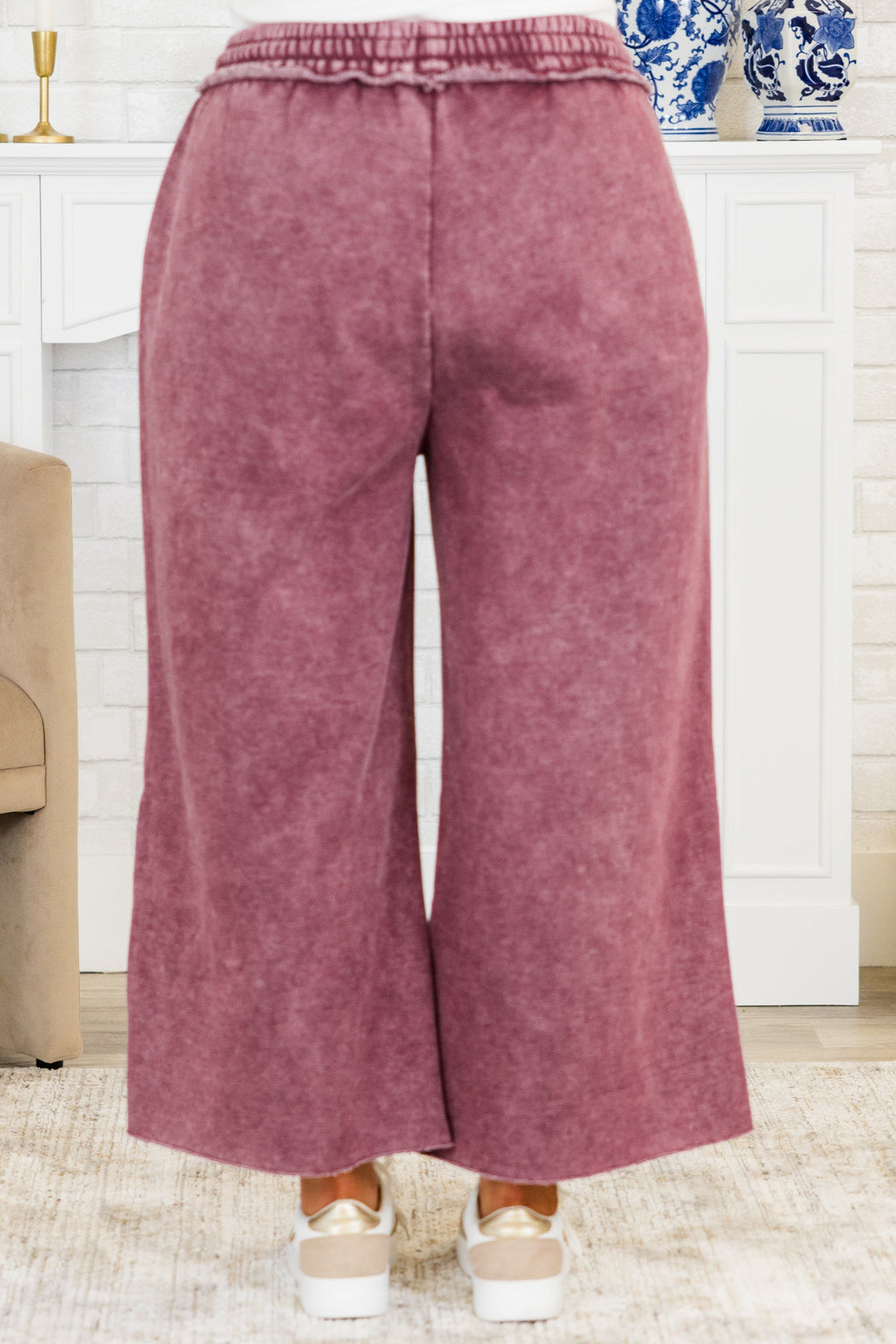 Sunday Scaries Sweatpants, Eggplant