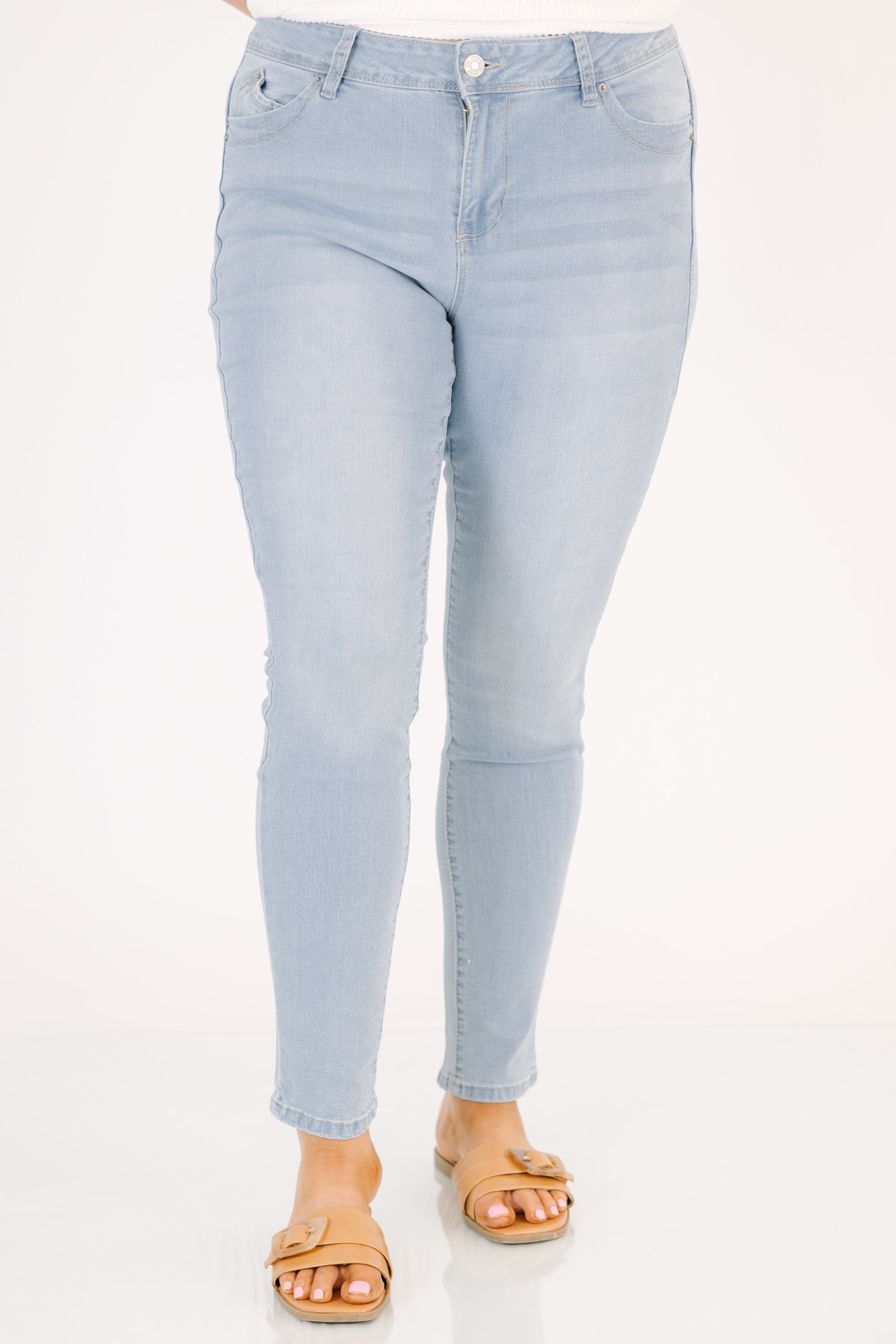 Up For It Jeans, Light Wash