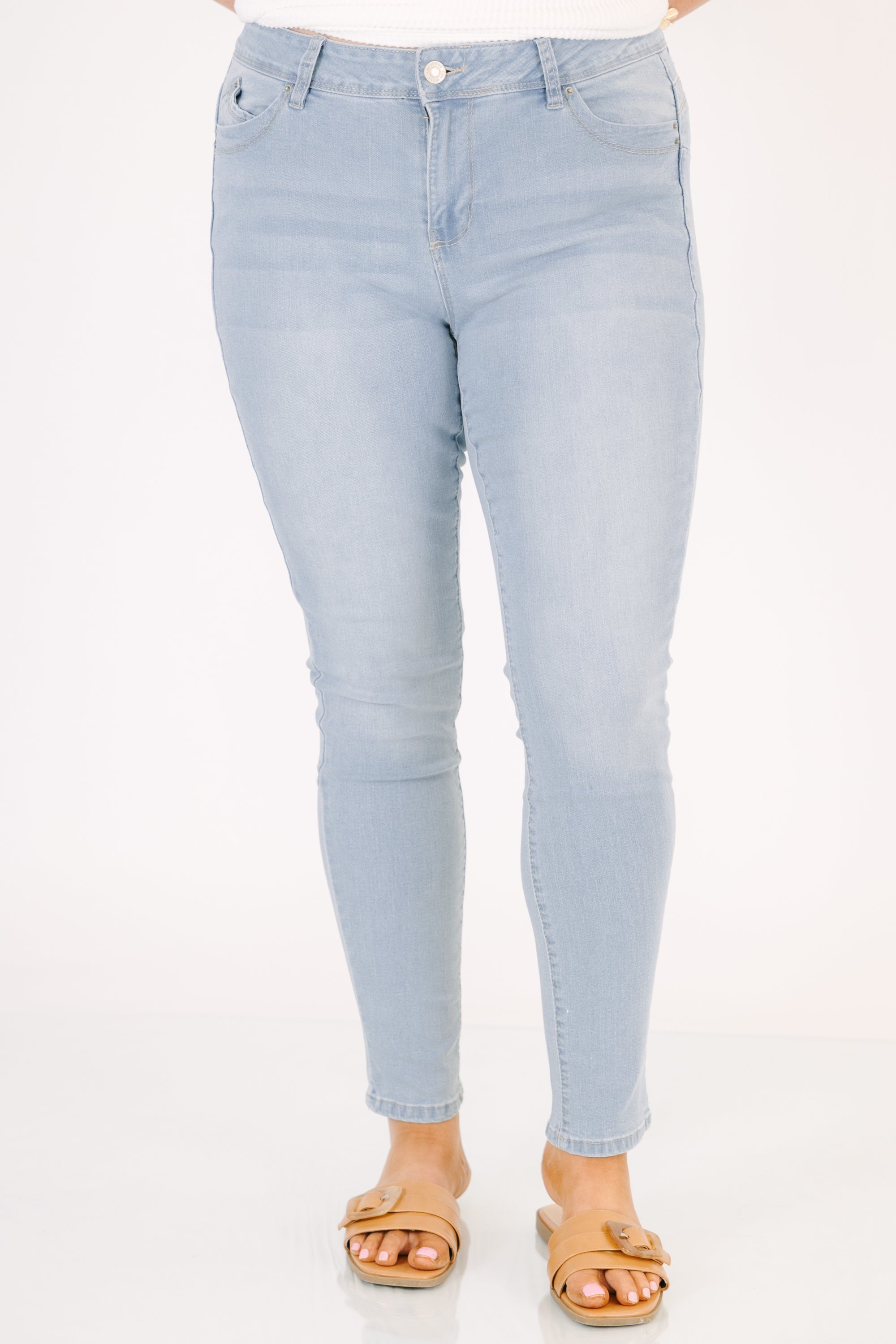 Up For It Jeans, Light Wash