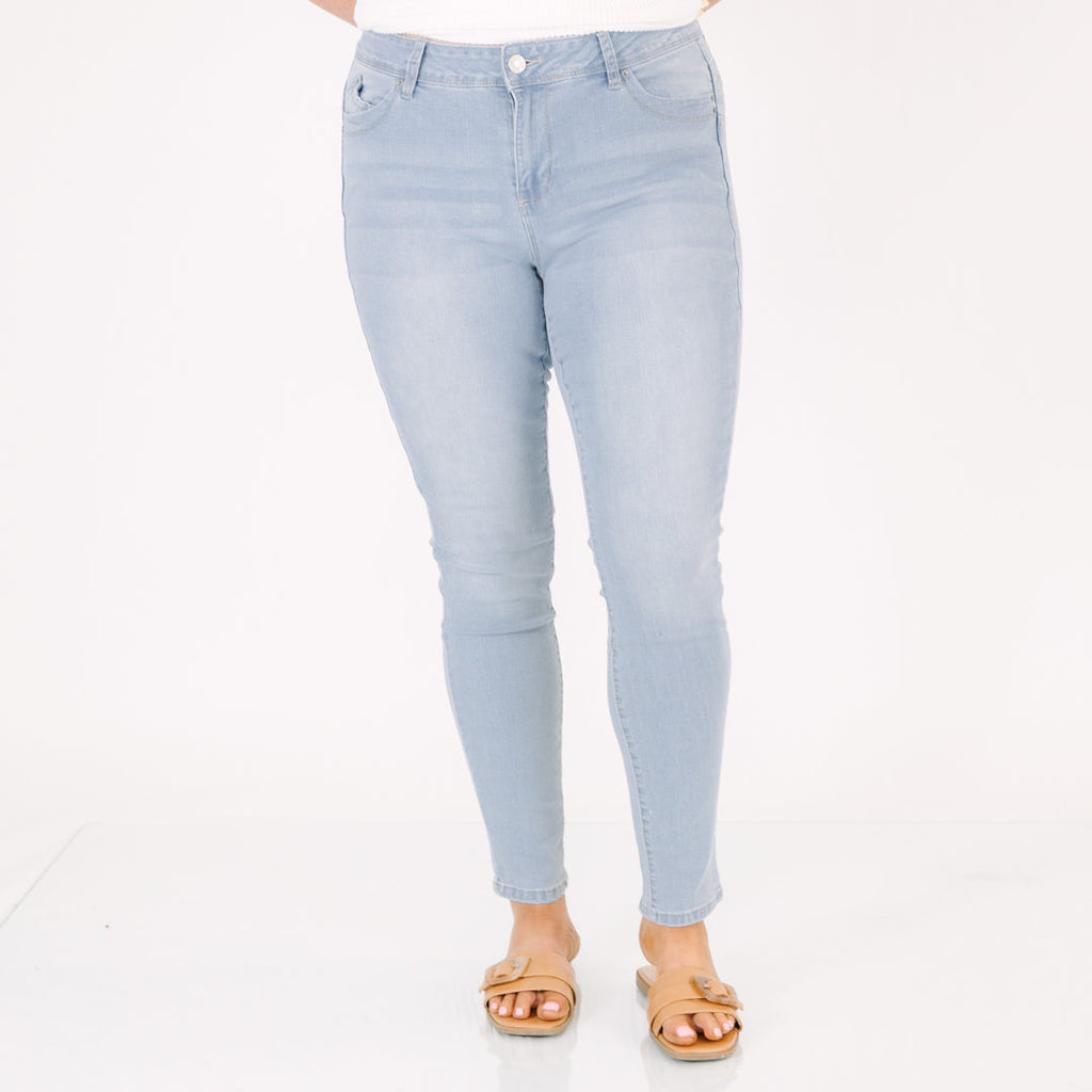 Up For It Jeans, Light Wash