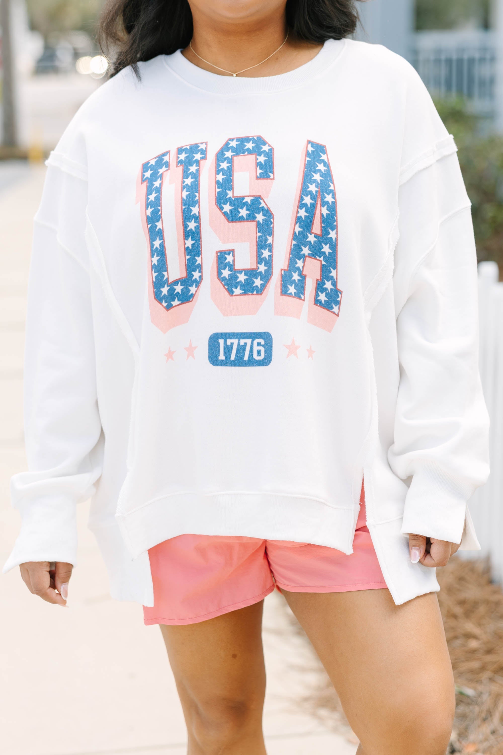 U S of A Comfy Crew, Ivory