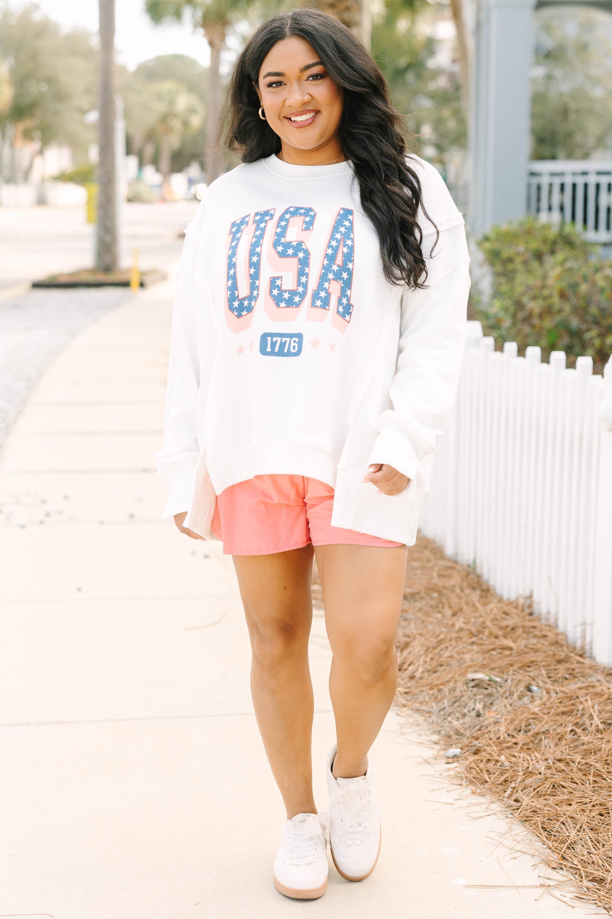 U S of A Comfy Crew, Ivory
