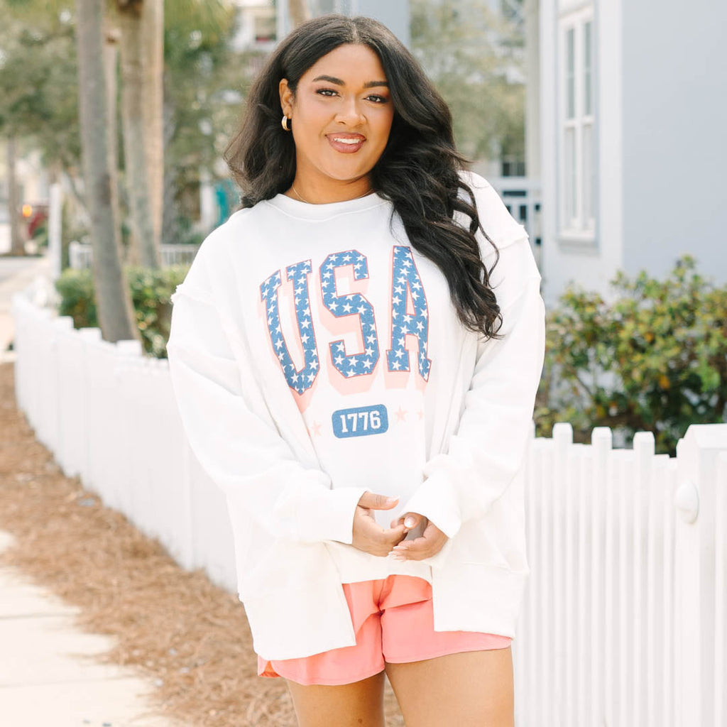 U S of A Comfy Crew, Ivory