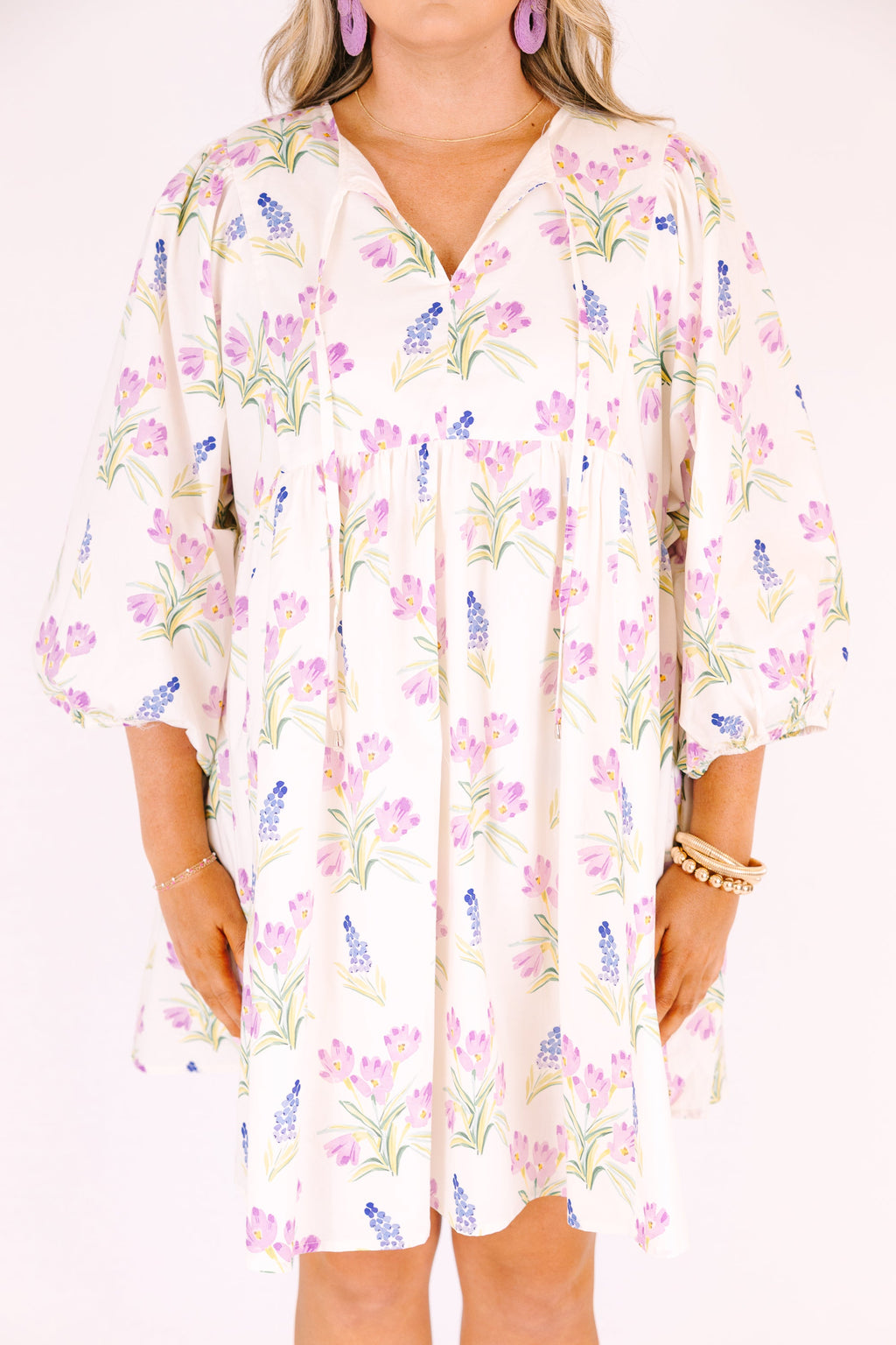 Walking On Air Dress, Cream Mix