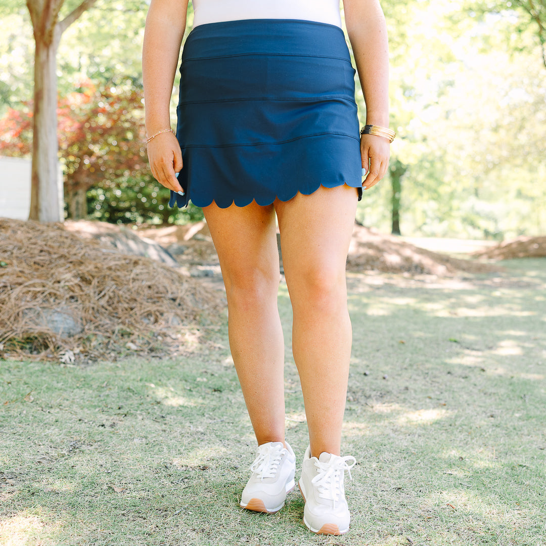 Walking On Air Skort, Navy