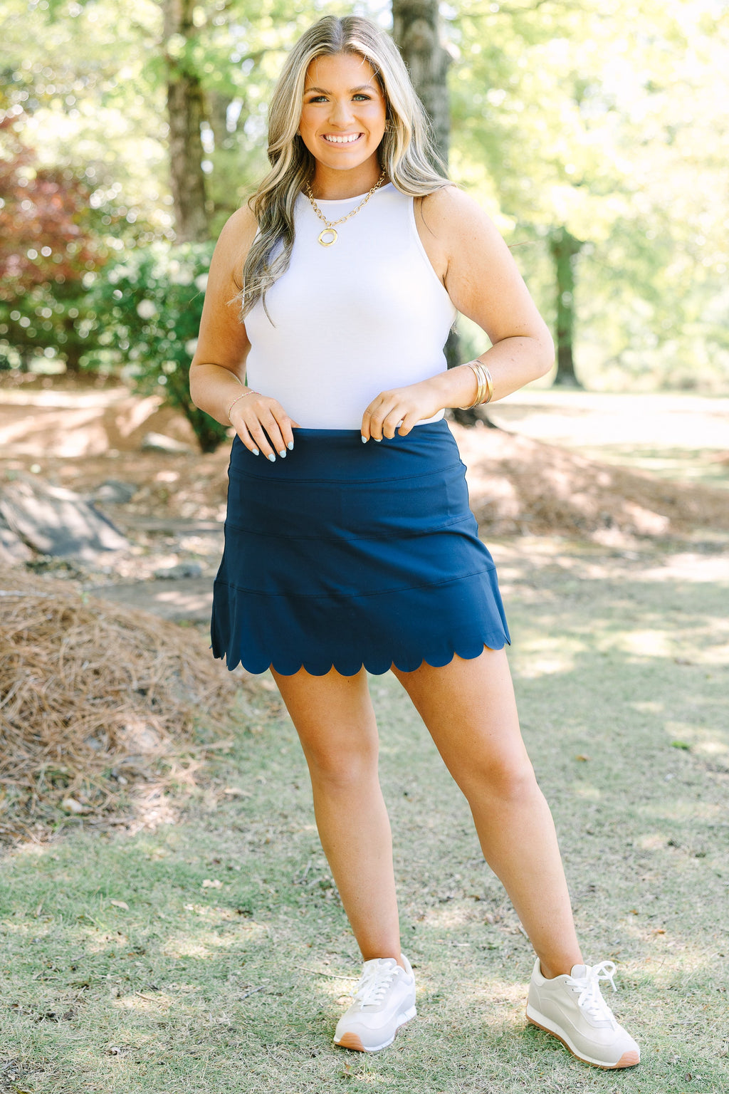 Walking On Air Skort, Navy