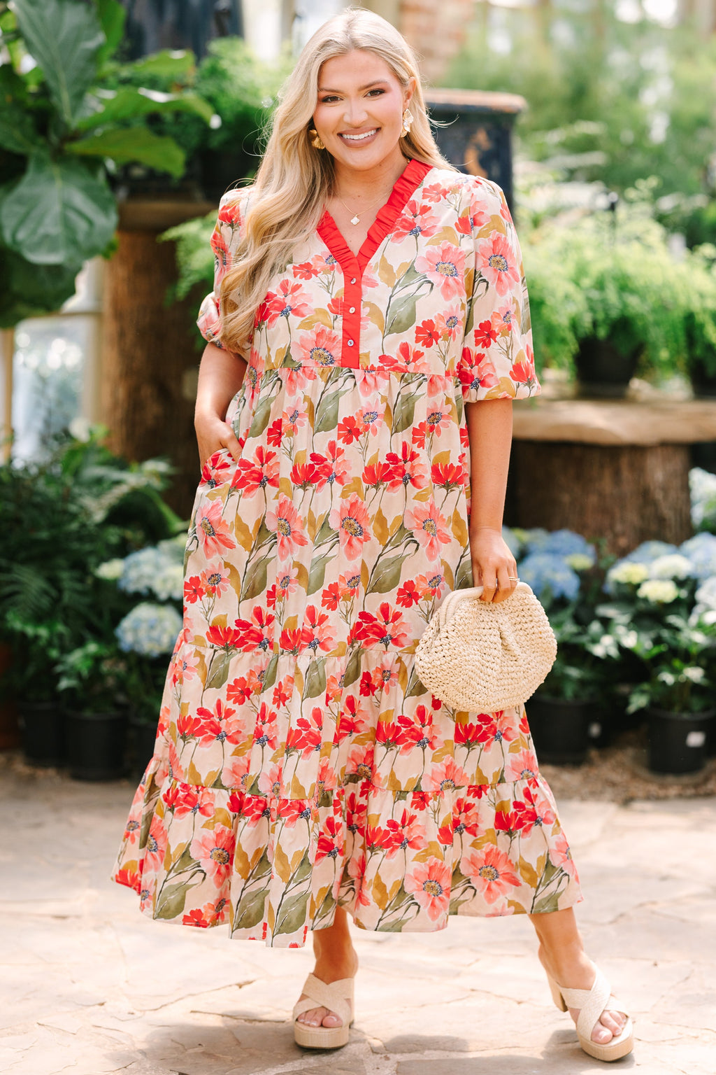 Well Defined Dress, Fuchsia