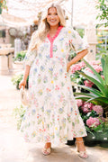 Well Defined Dress, Cream