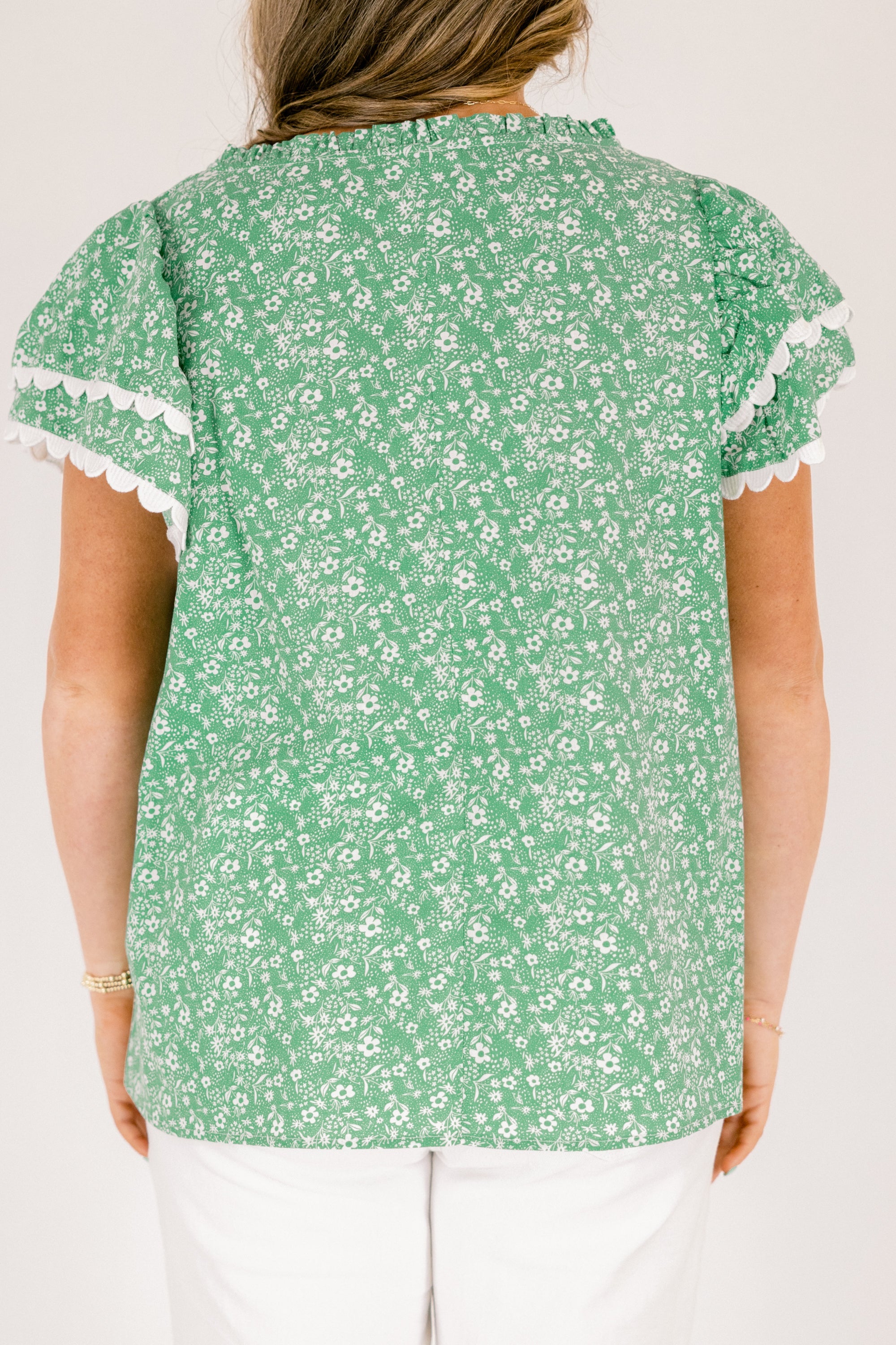 What Do I Mean Top, Green
